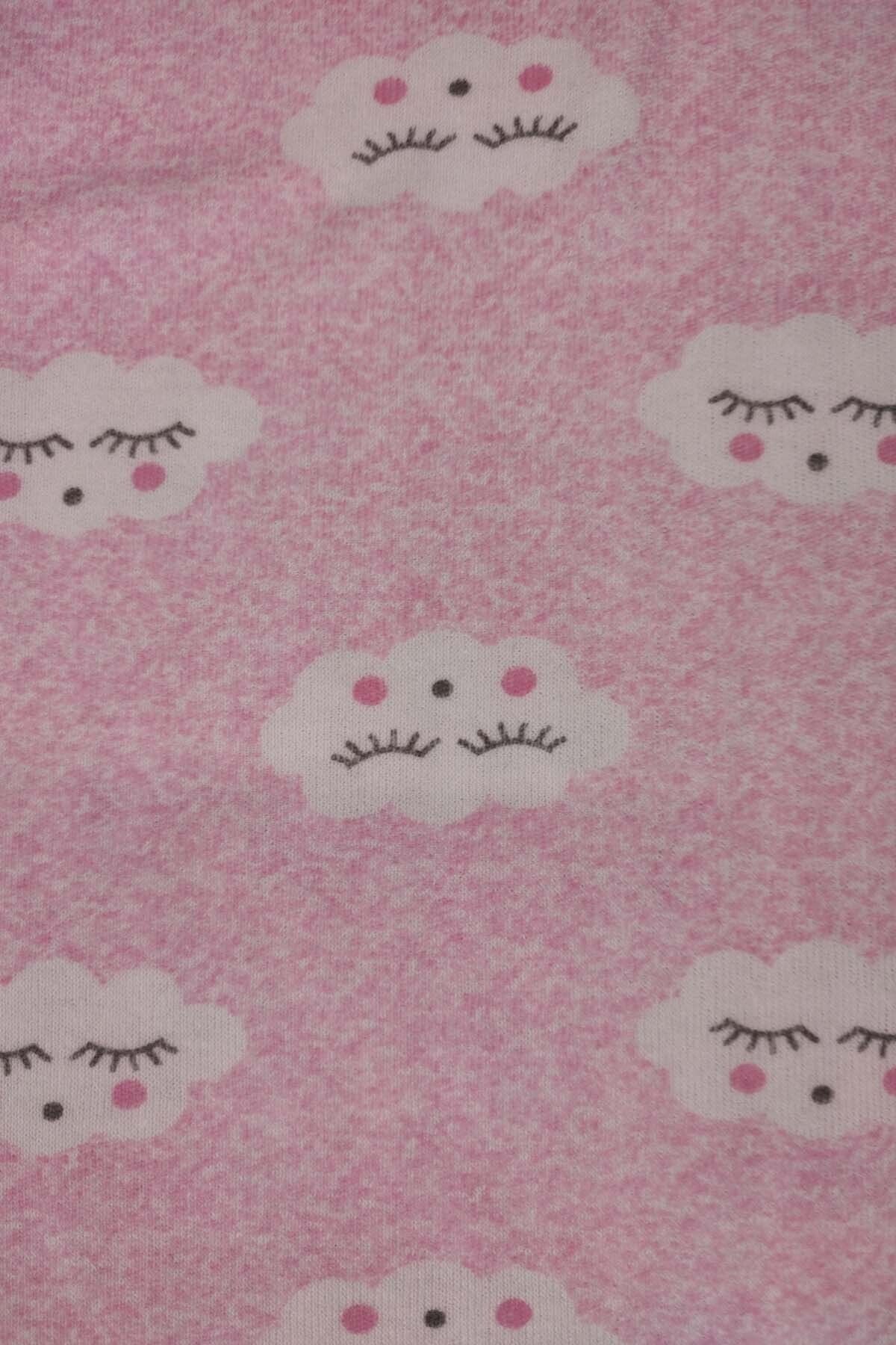 Peki-14742 Model Baby Cloud 80X80 Cotton Swaddle - Add 5 Pay 4 Newborn, Double Layer Blanket, Multi-Purpose Blanket 5