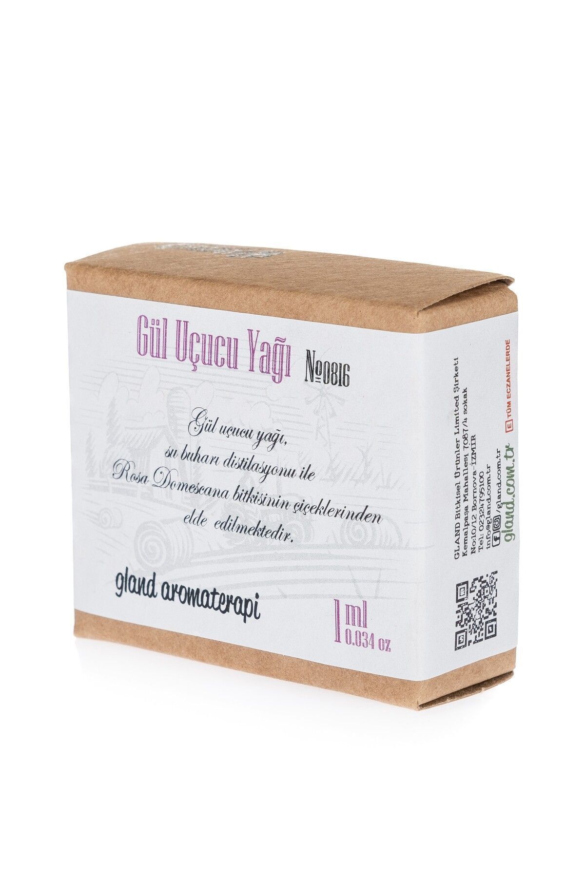اسانس گل رز 1 میلی لیتر gland