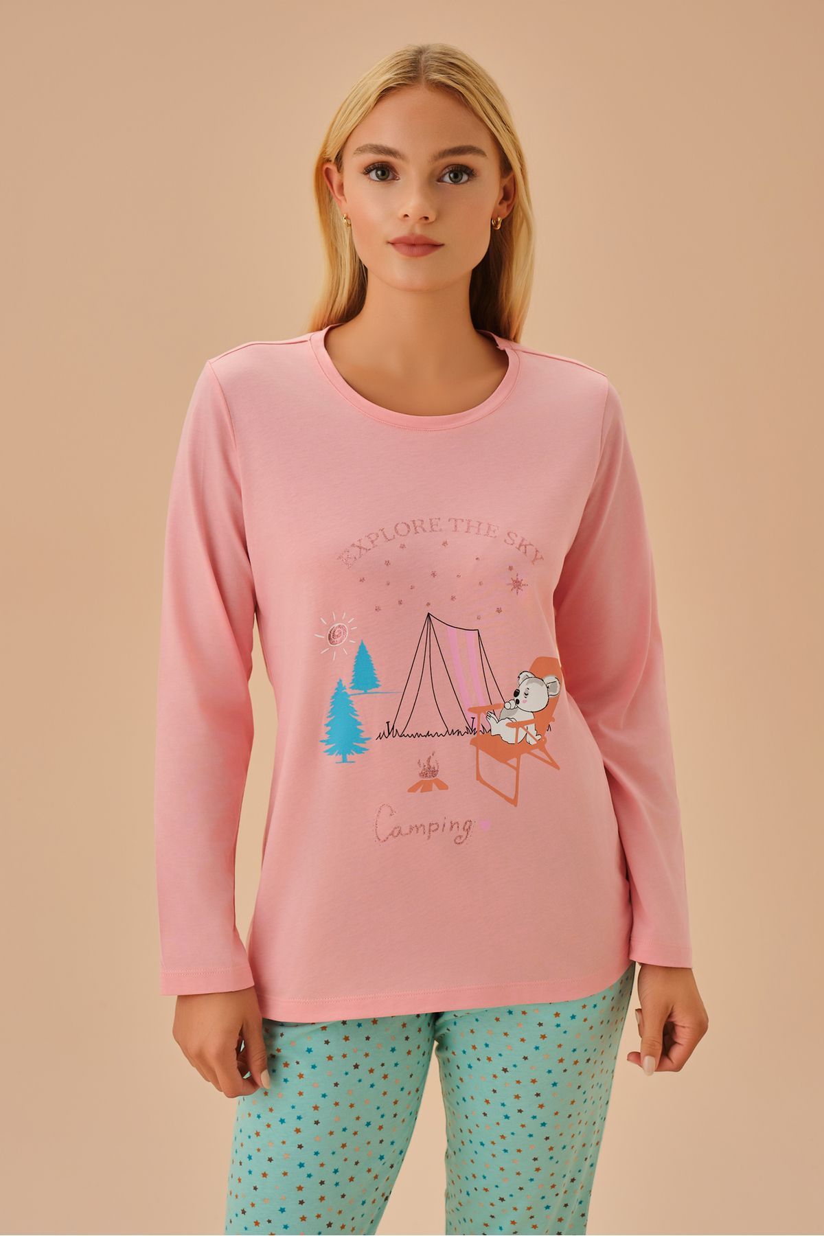 SUWEN-Sky Pajama Set 3