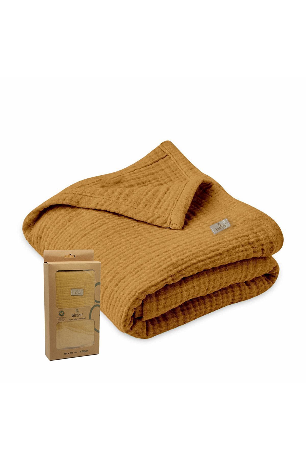 Bistyle Baby 4-Layer Muslin Blanket 120×120 cm