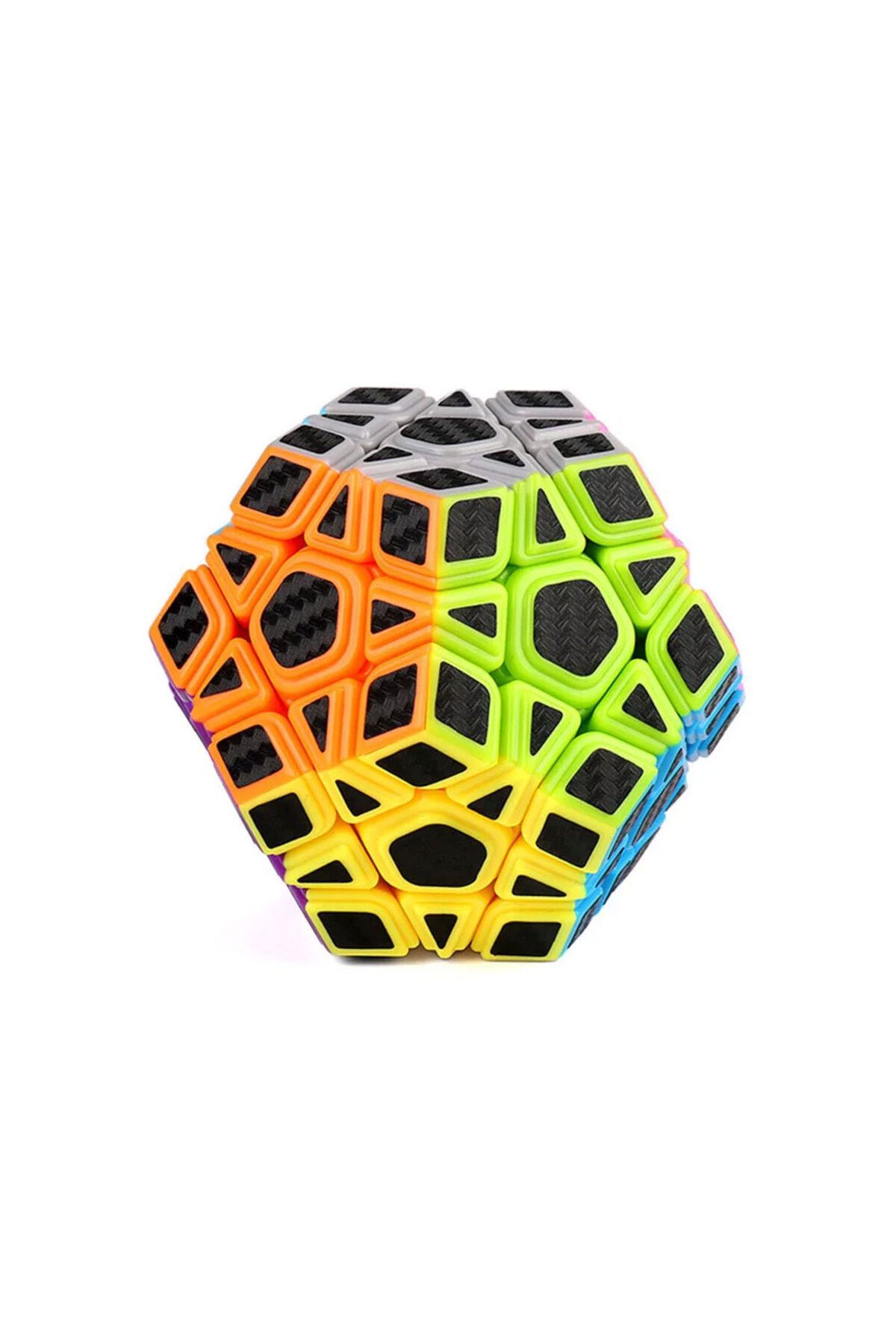 hediyecik-Moyu Meilong Megaminx Carbon Fiber Intelligence Cube Intelligence Cube Cube Speed Cube 5