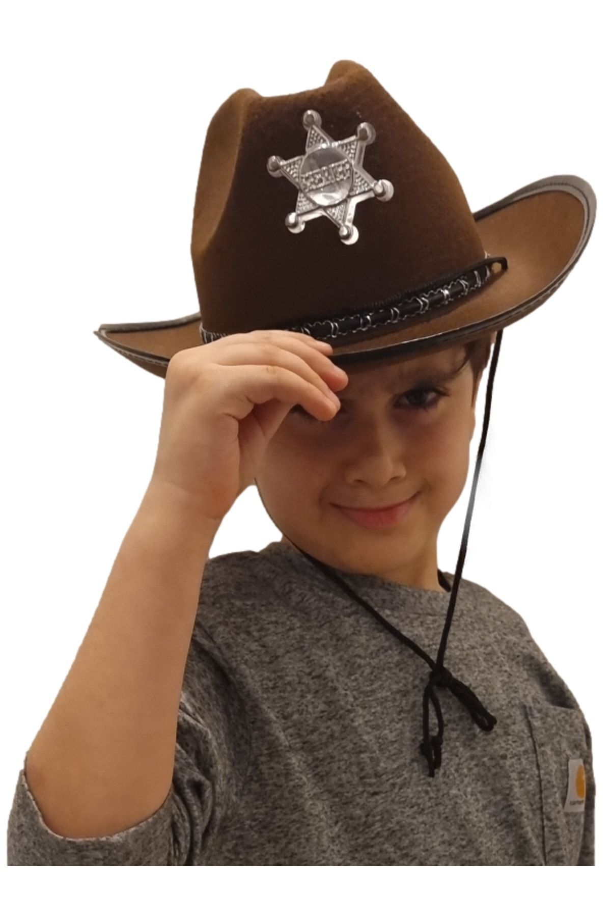 Çocuk Kovboy Şapkası 5 - 14 Yaş Arası