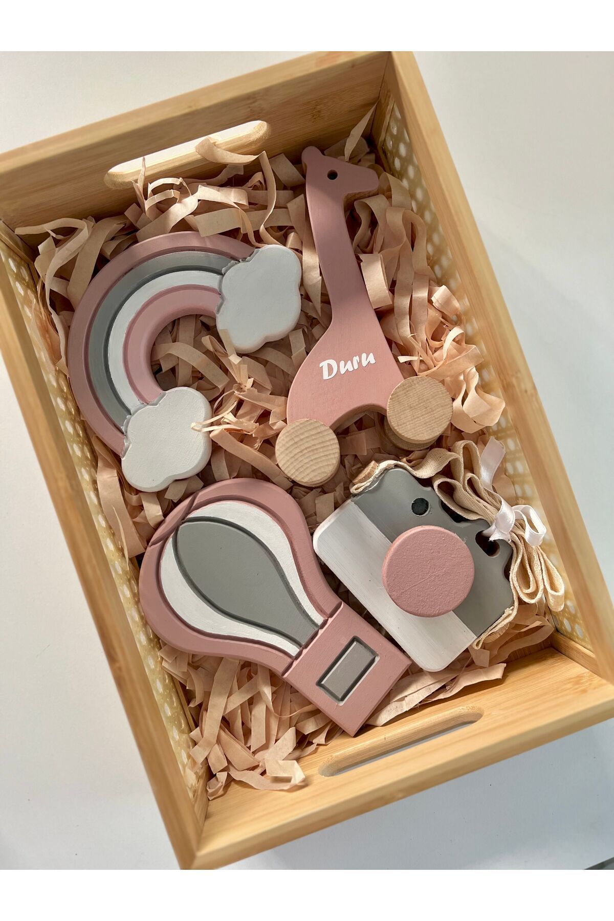 Objeli bebek çekim aksesuarı dekor bebek hediyelik set