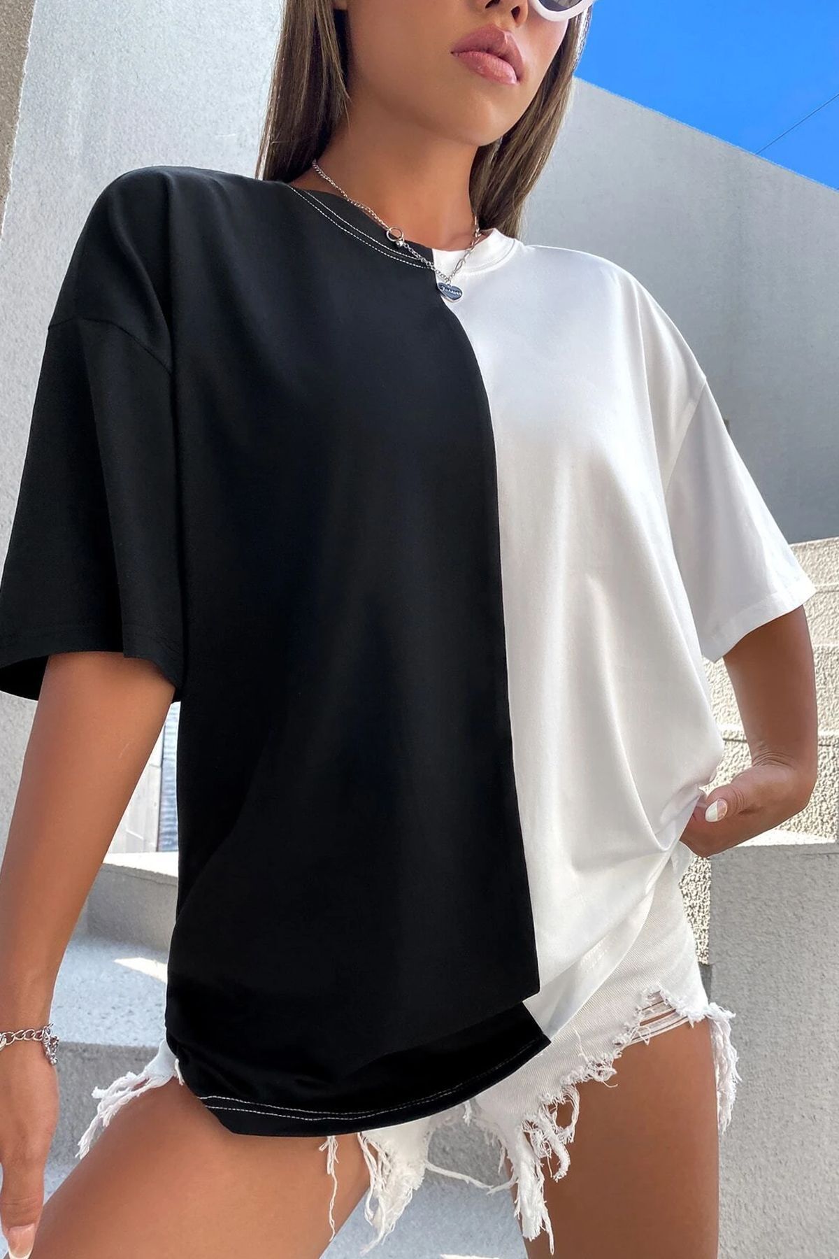 uyguntarz-Tricou unisex cu design facial 4