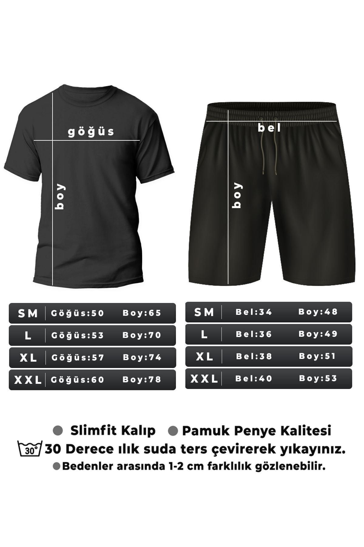 trendypassion-Feder-Shorts-T-Shirt-Trainingsanzug-Set 2