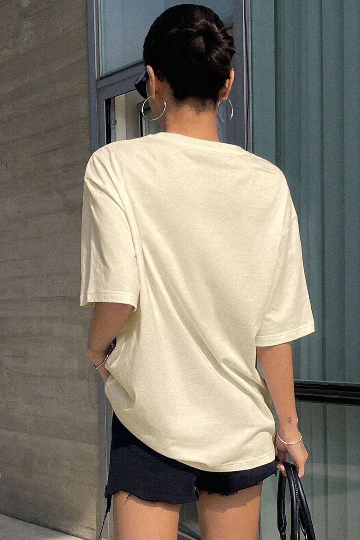 uyguntarz-Μπλουζάκι Unisex Active Printed Oversize 2