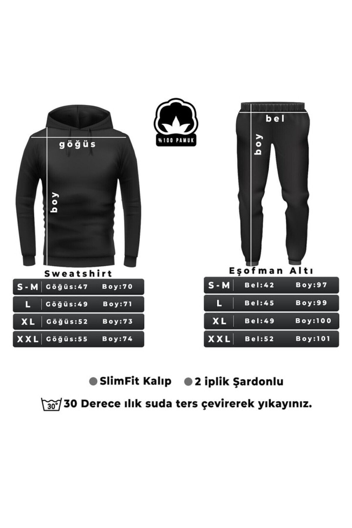 uyguntarz-Σετ φόρμας Unisex Hey you Printed 3