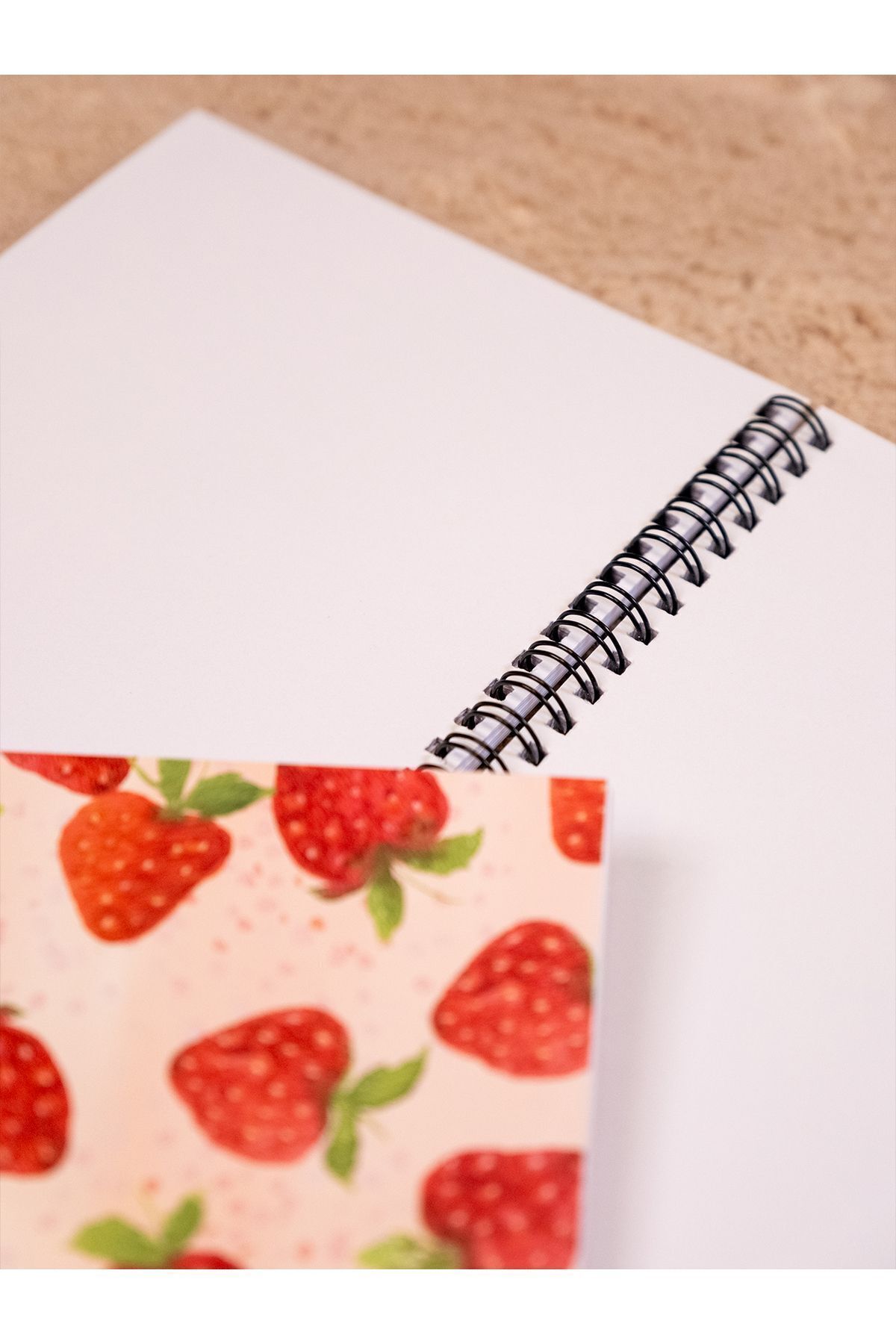 Fobinote-Spiral School Notebook 80 sheets Set of 4 - A5 Size Unlined 7