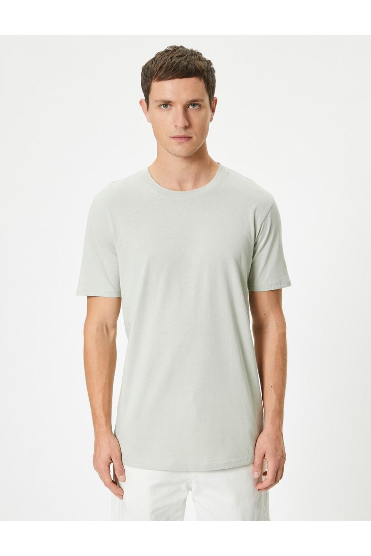 تیشرت مردانه بنفش کوتون | SS0000000035849 اورجینال - تصویر 3