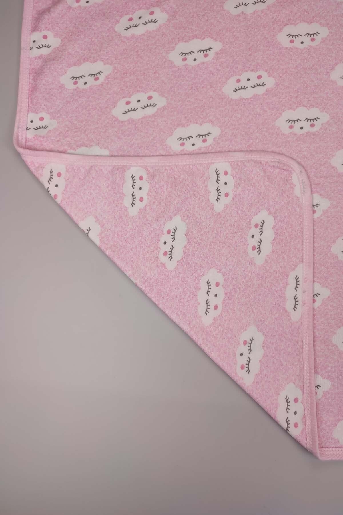 Peki-14742 Model Baby Cloud 80X80 Cotton Swaddle - Add 5 Pay 4 Newborn, Double Layer Blanket, Multi-Purpose Blanket 6