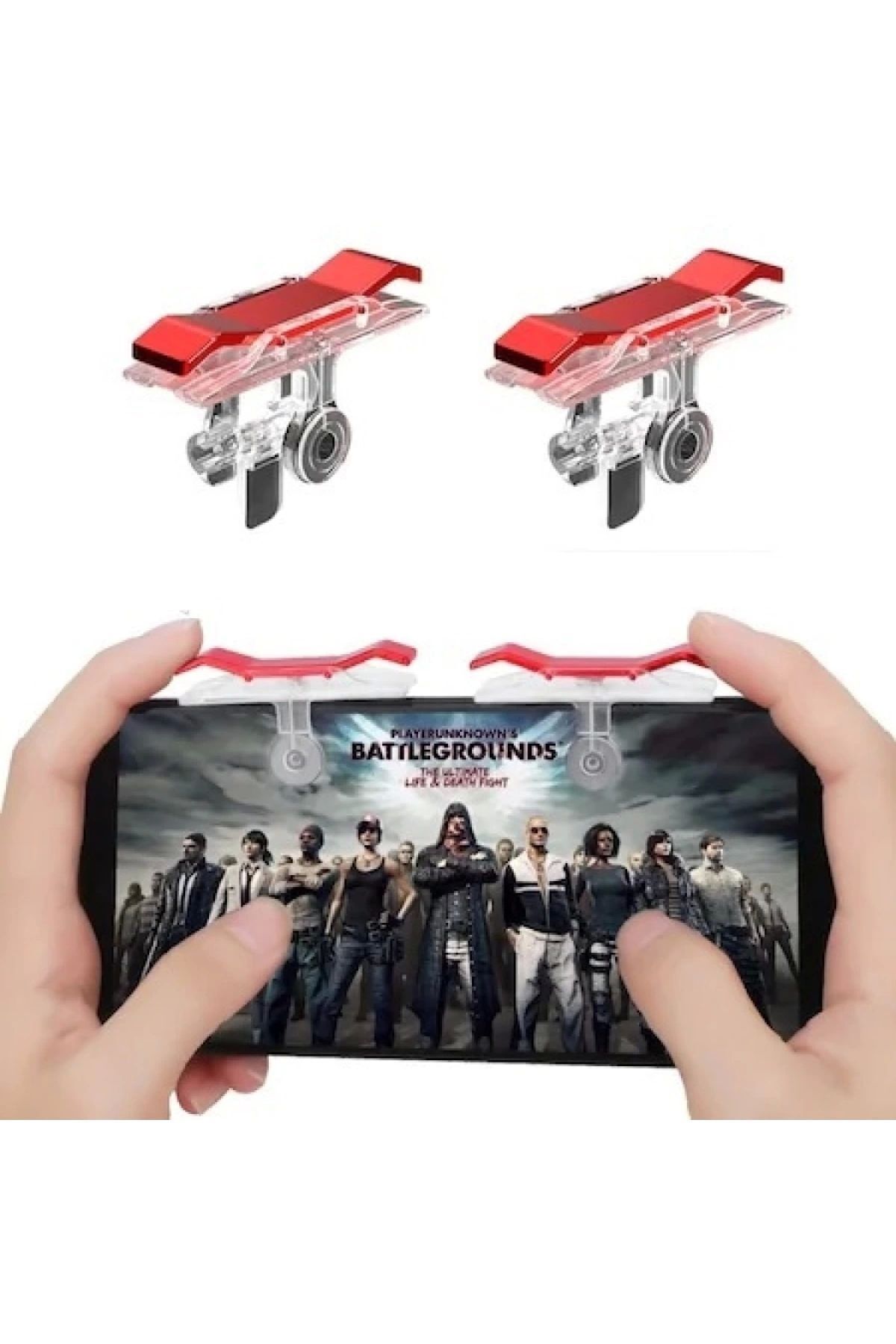 Pubg Ateş Tetik Düğmesi Fortnite Için Oyun Konsol Gamepad 2 Adet