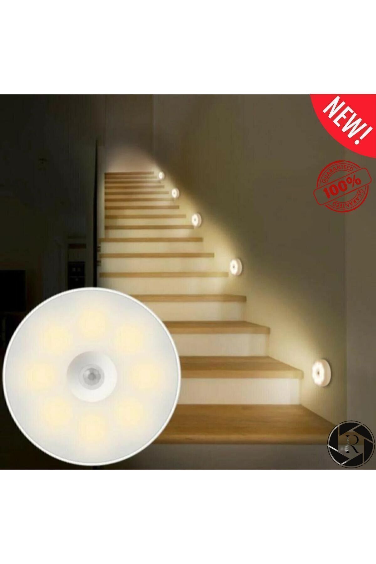 lampe de lumière blanche chargée par un capteur de mouvement usb