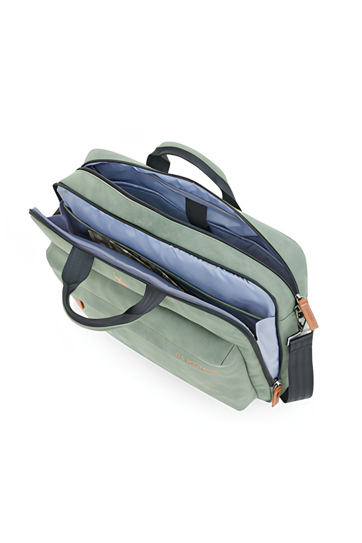 U.S. Polo Assn.-Nubuck Briefcase - Comfortable Cut 5