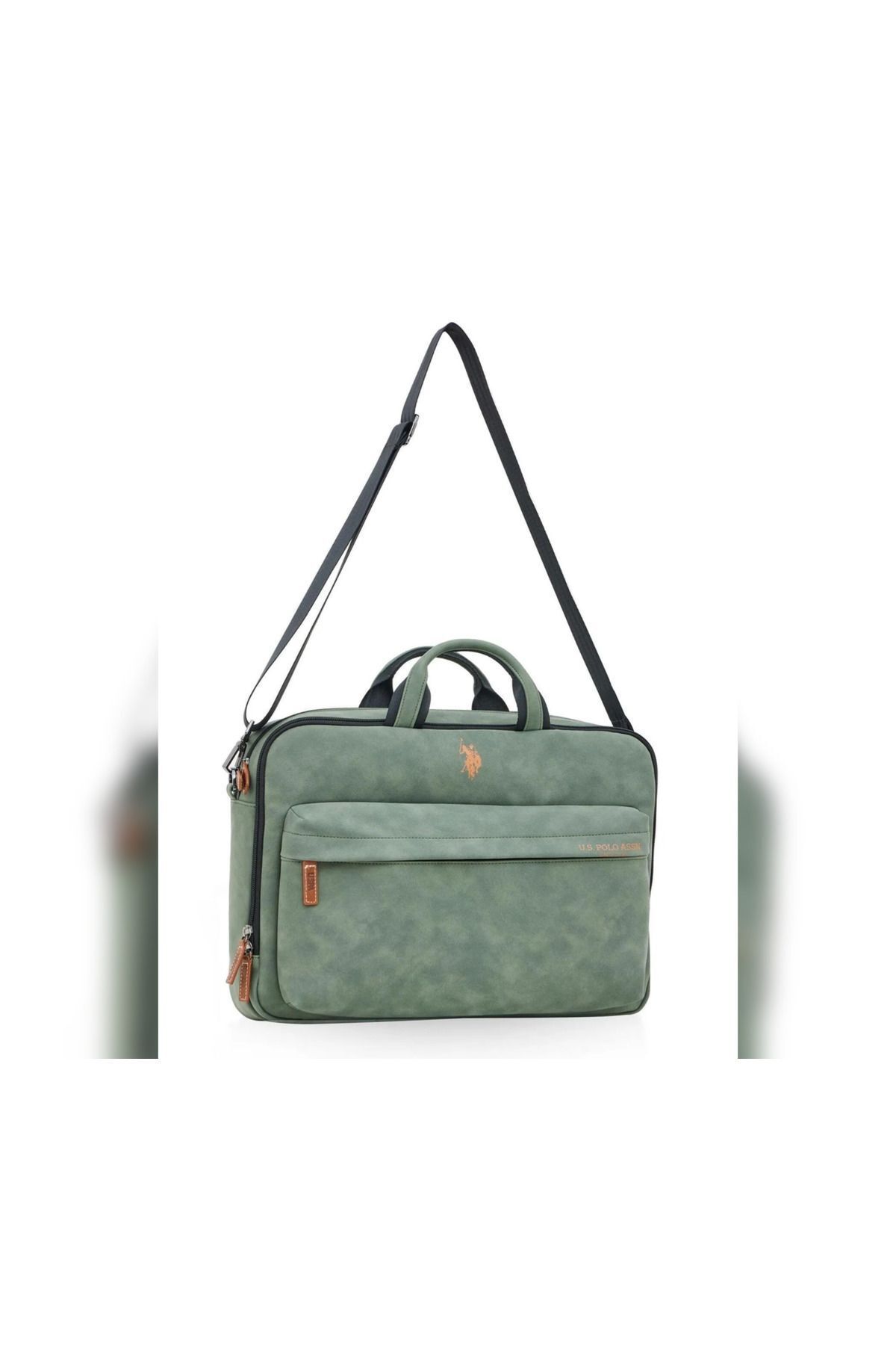 U.S. Polo Assn.-Nubuck Briefcase - Comfortable Cut 4