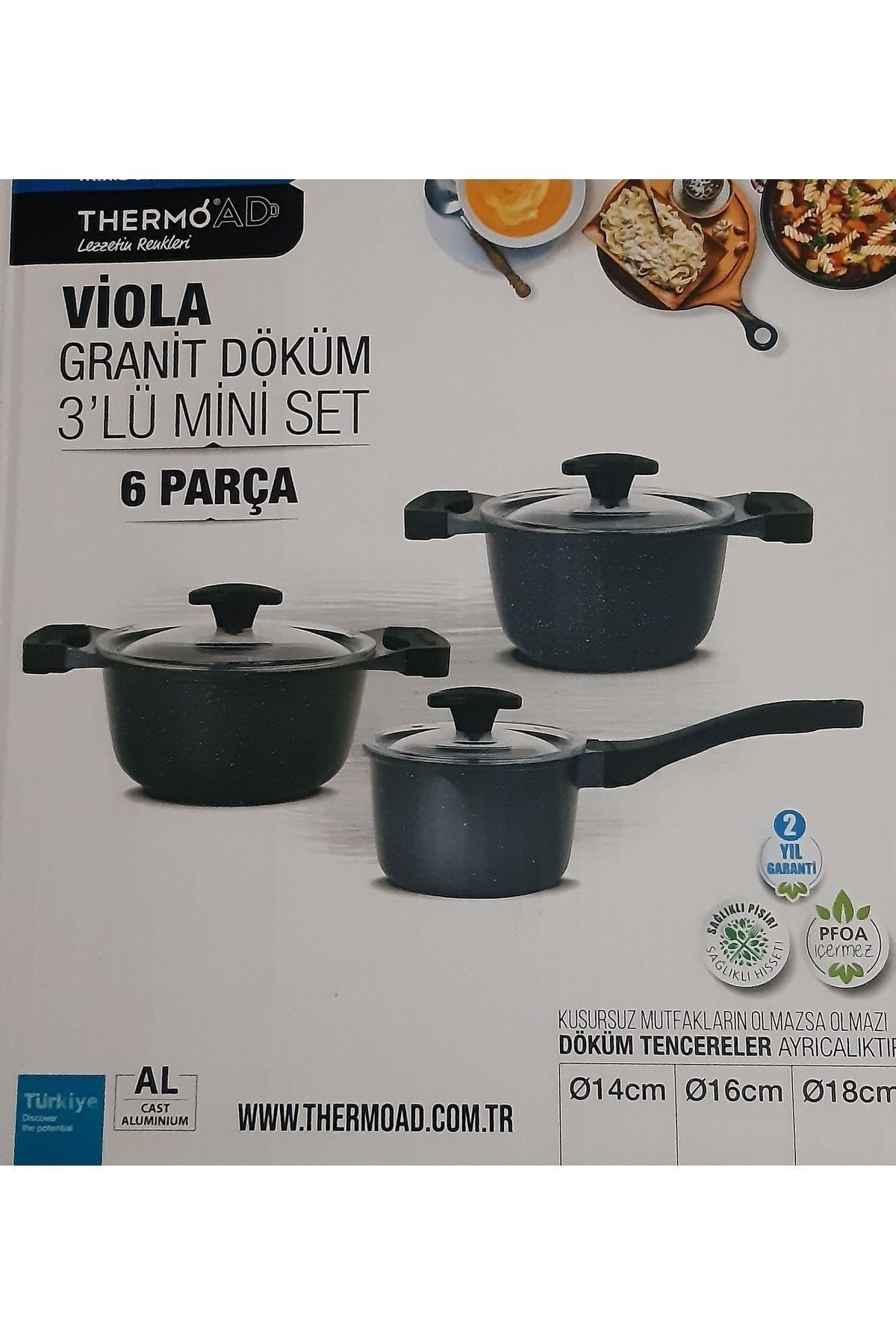 ThermoAD-Viola Set with Lid - Set of 3 1