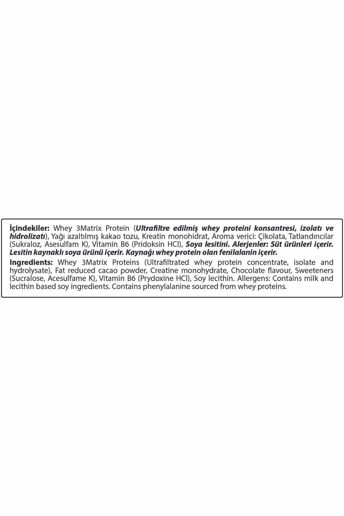 Hardline-Whey 3 Matrix 2300 Gr - Chocolate Flavored Light Protein Powder (Helal Certified) 3