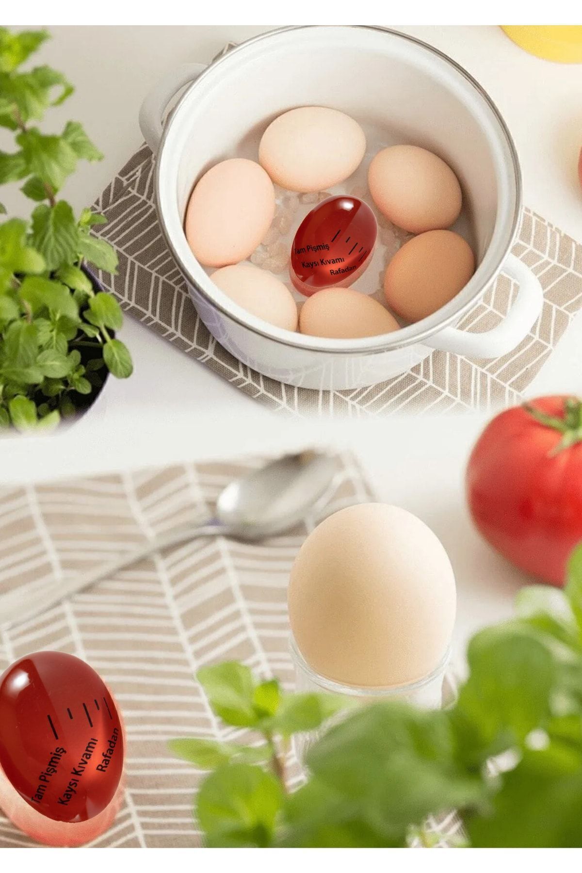 AE Market-1 Piece Egg Boiling and Cooking Apparatus Timer Stunt Egg Egg Timer 2
