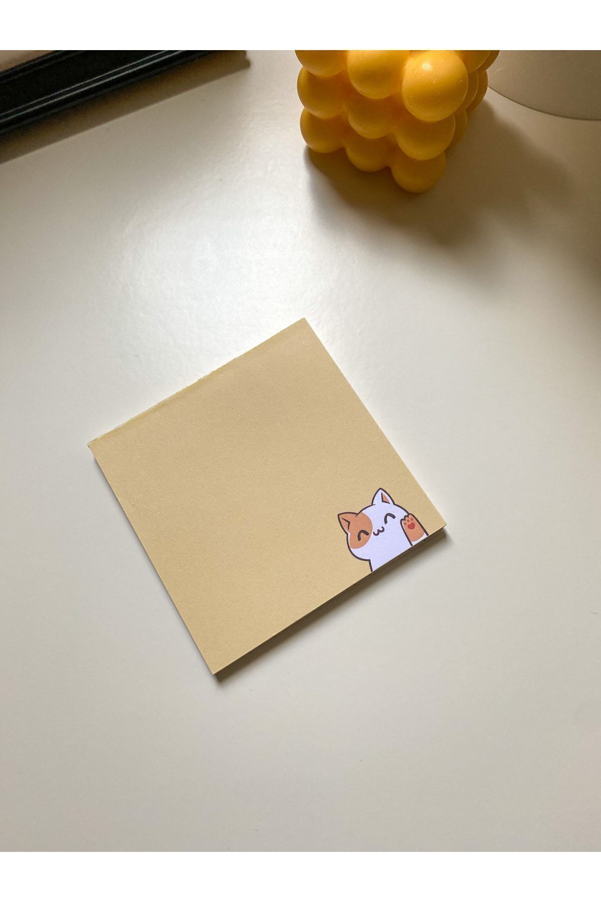 Pine Note-Set of 4 Cat Patterned Kawaii Memopad Memo Pad Notebook Planner Notepad 4