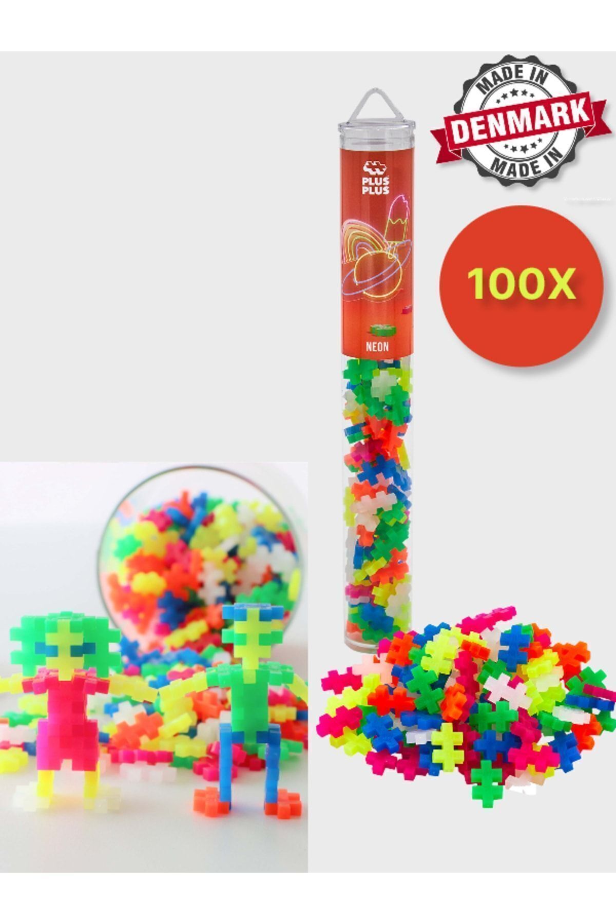 Plus-Plus 4191 Lion Tube Mix – 100 Pezzi Per Costruire Un Leone, Gioco Creativo E Educativo In Tubo, Per Bambini - 4