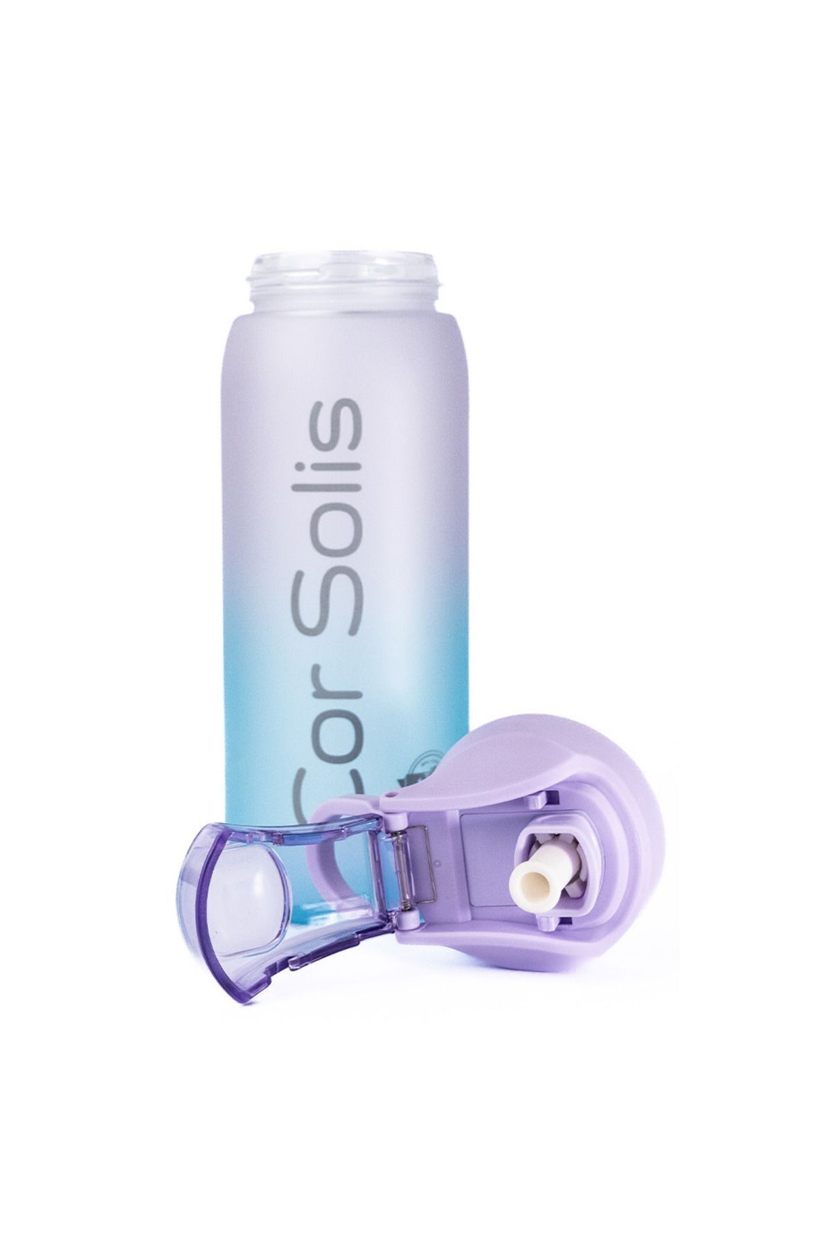 Cor Solis-Straw Drinker and Flask 800 ml |   Non-Spill, No Smell, Healthy American Tritan |   Suitable for Child 3