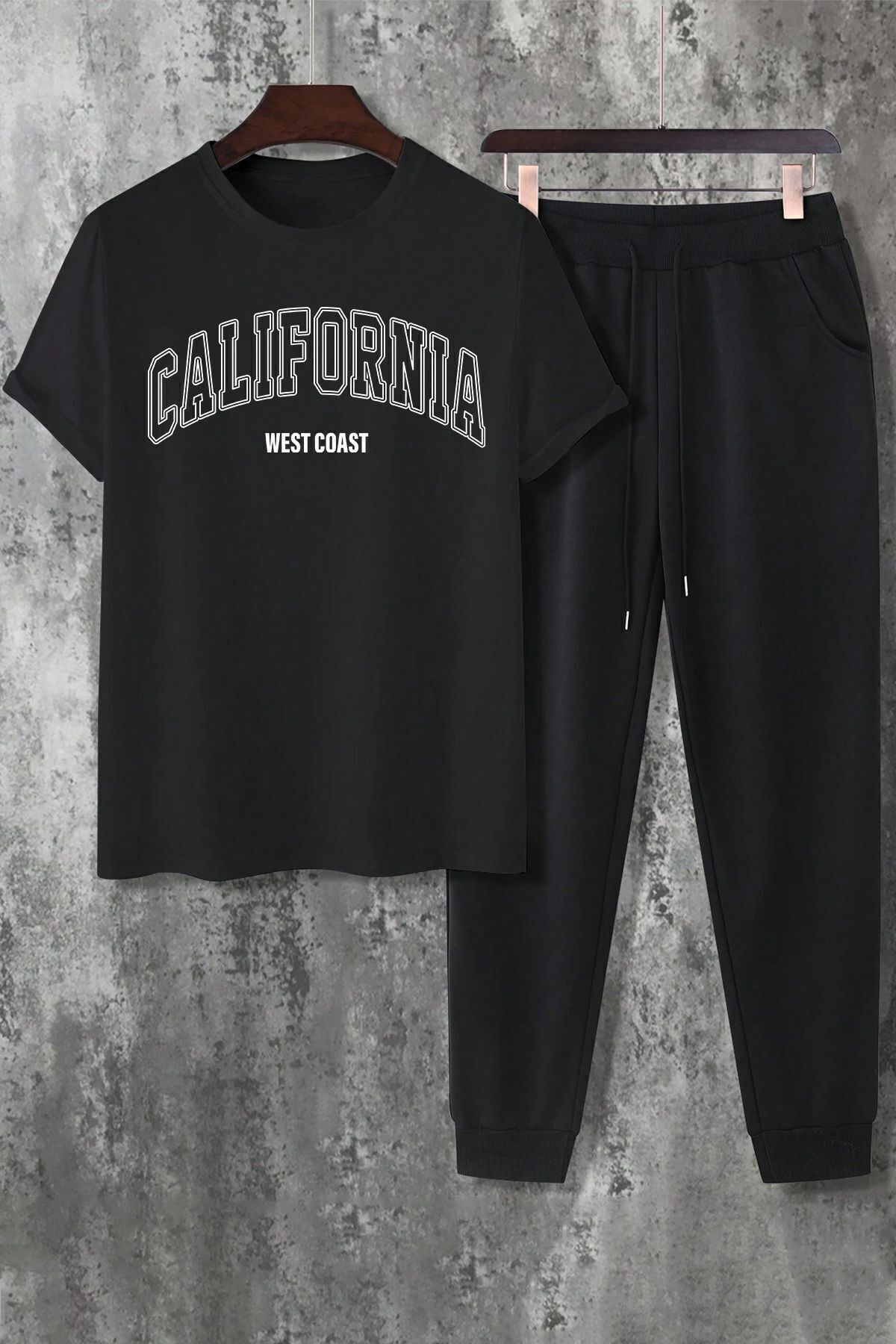 uyguntarz Unisex California 2-Piece Tracksuit Set