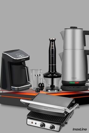 GoldMaster Inoxline 19 Parça Avantajlı Elektronik Evlilik Paketi Elektrikli M...