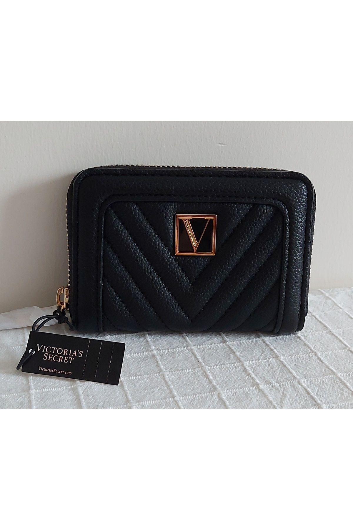 Victoria s Secret Victoria Secret Black Small Wallet Trendyol
