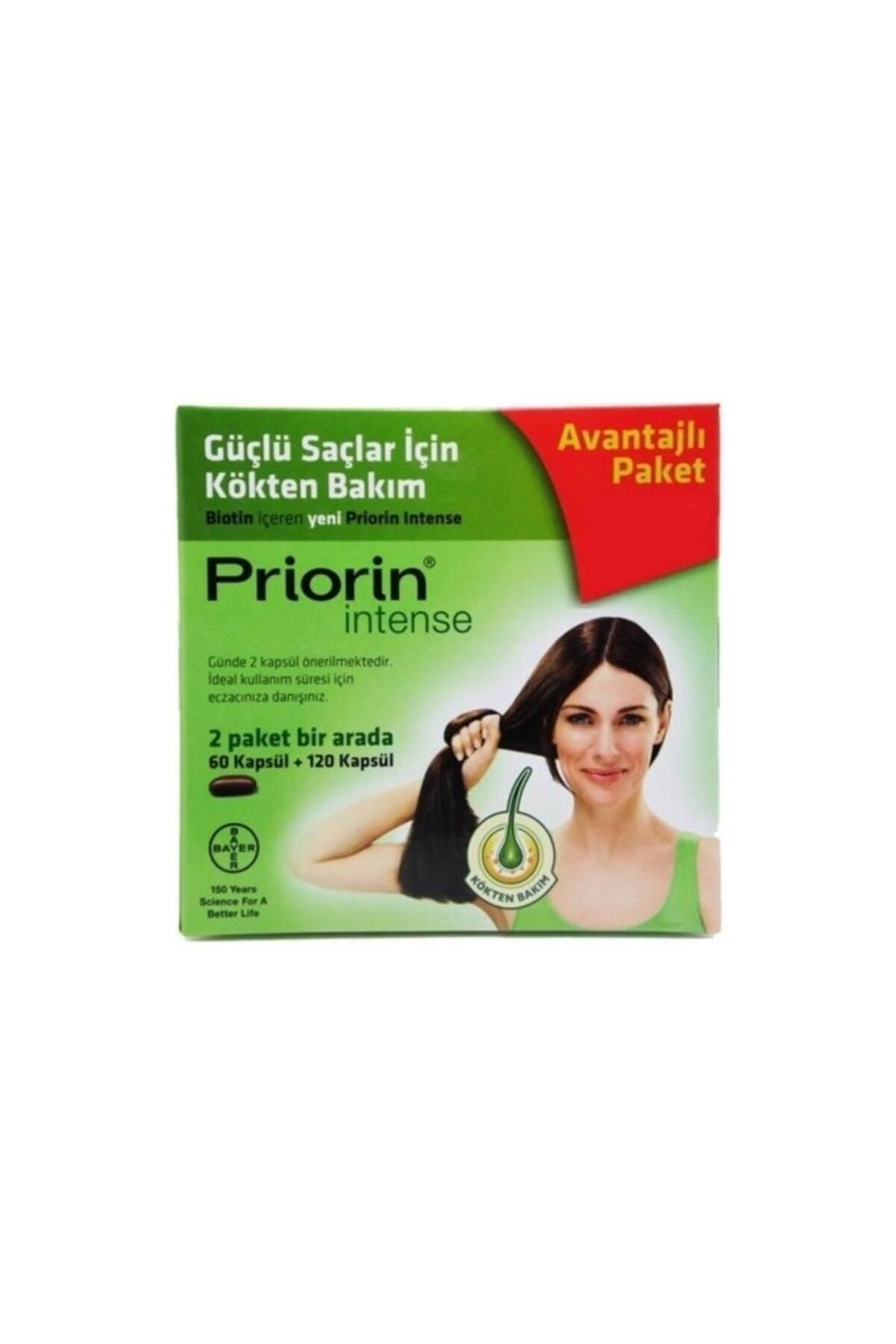 Priorin Intense Advantage Pack 120 + 60 کپسول Bayer