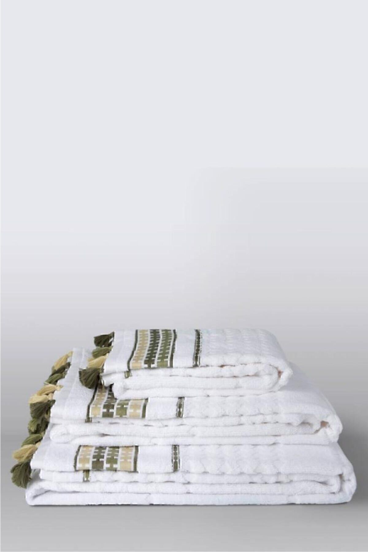 İrya Coplin 100% Bumbac Prosop De Față Verde 50x90 - One Size