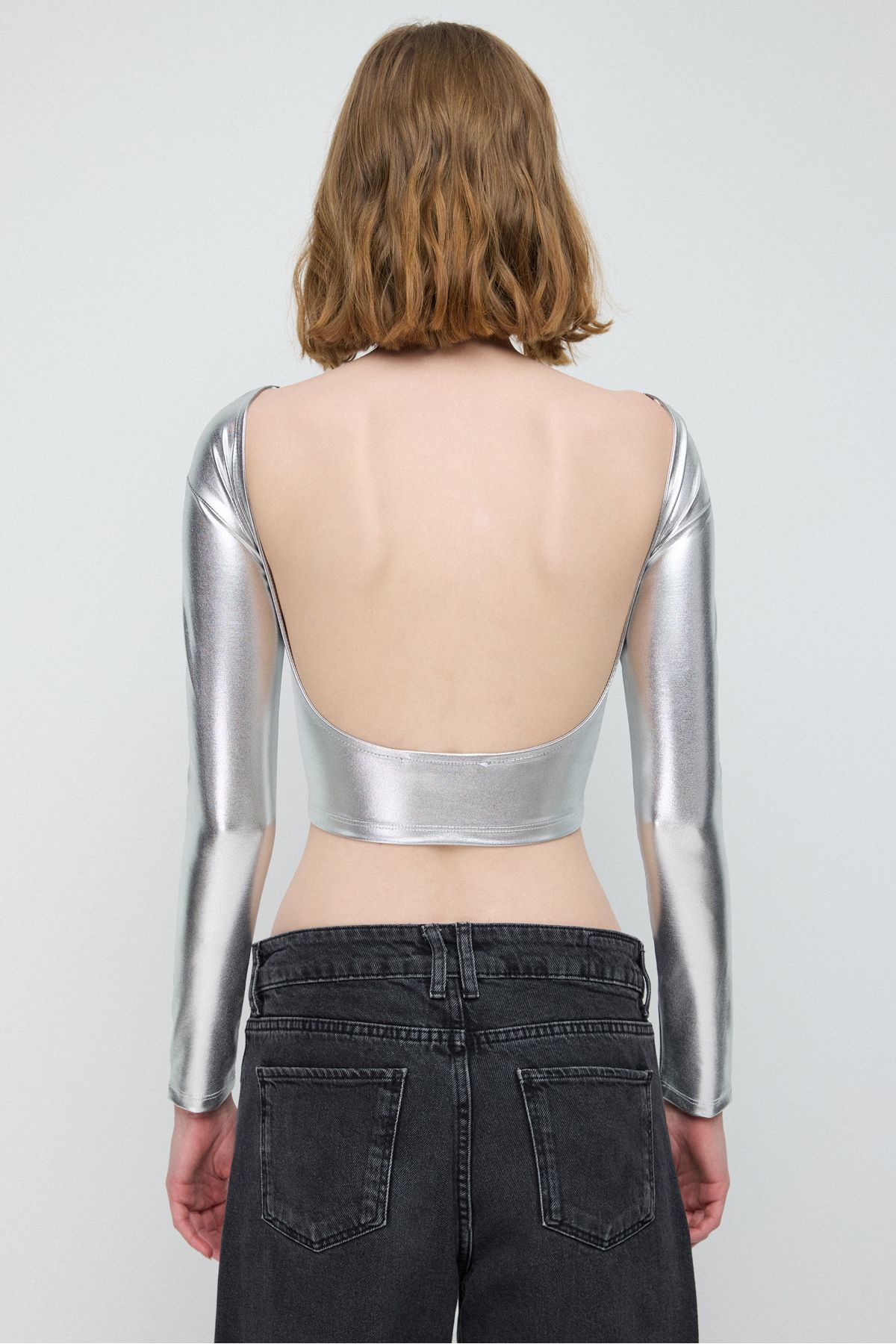 No Matter What-Backless Basic Top with Printed Design 5
