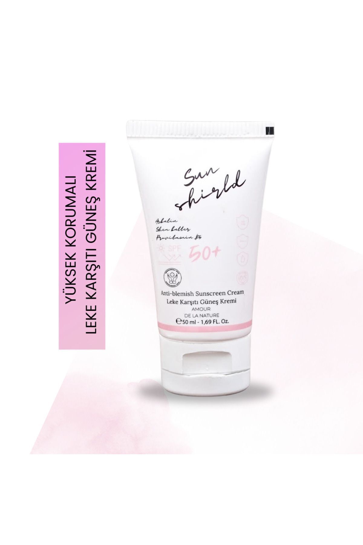 کرم ضد آفتاب صورت SUN SHIELD SKIN TONESOIZER MOISTURIZER CREAM 50 SPF 50ML AMOUR DE LA NATURE
