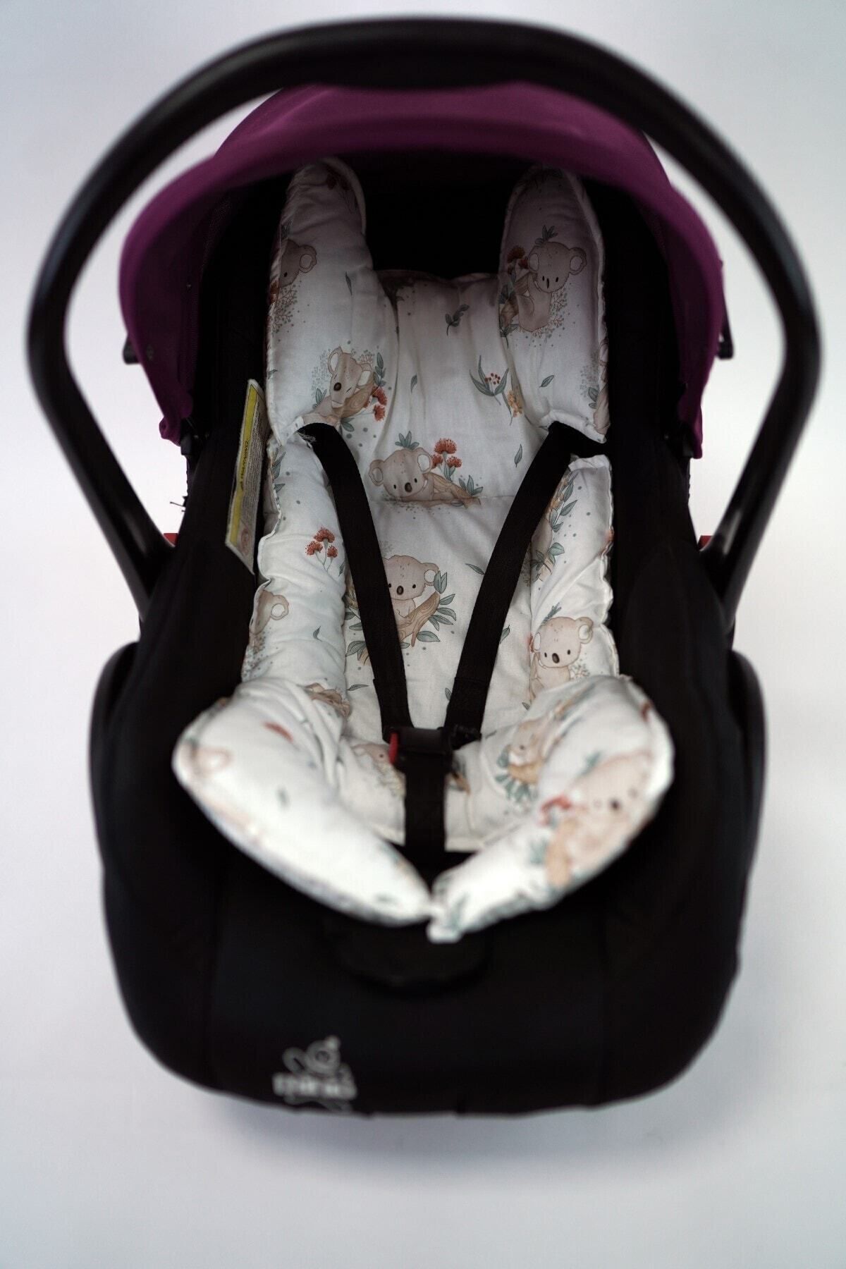 Masallar Diyarı Kapiçino/minik Koala Puset Örtüsü Ve Minderi fotoğrafı 4 (önizleme)