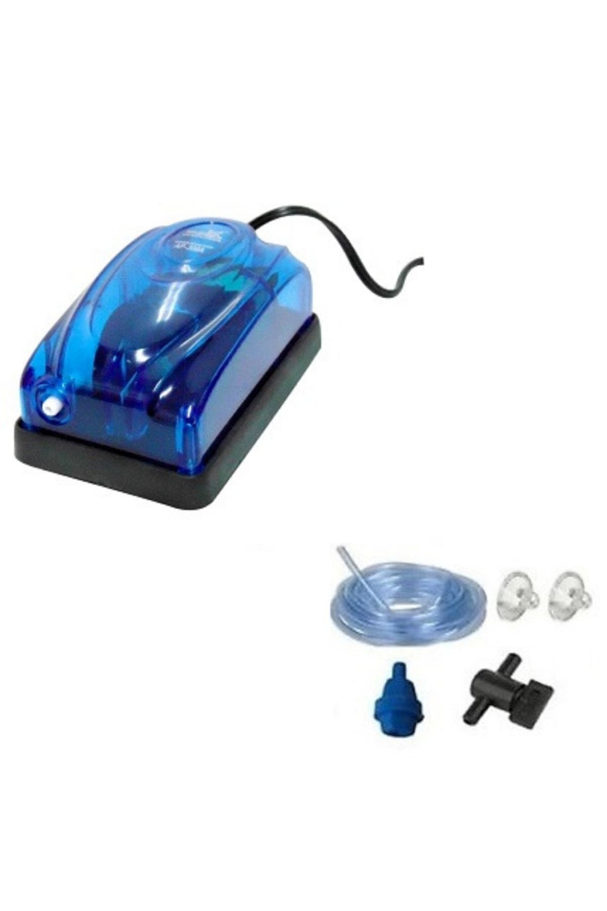 yenisahome Ap-308 Tek Çıkışlı Akvaryum Hava Motoru 3.5 L/m 3w Ve Hava Seti