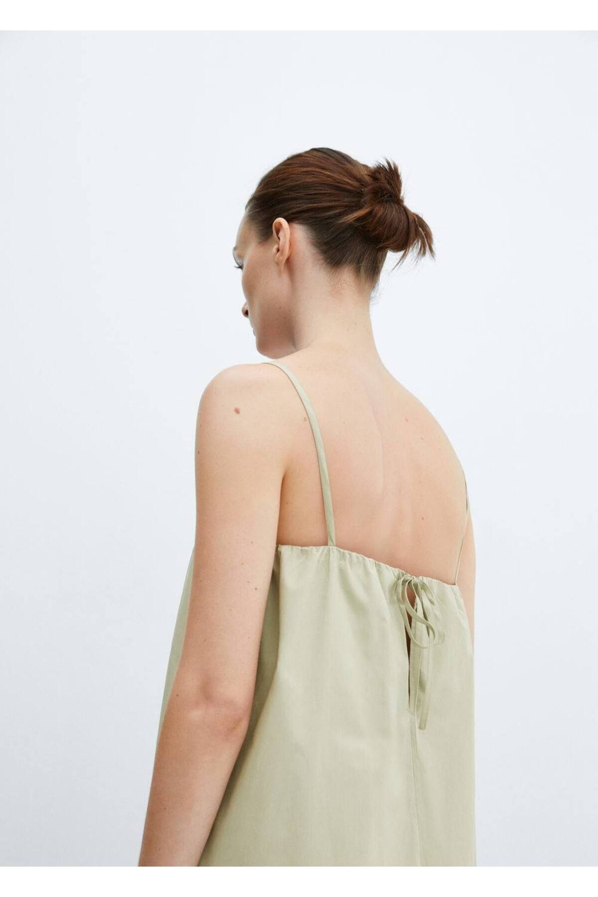MANGO Woman-100% Cotton Nightgown 5