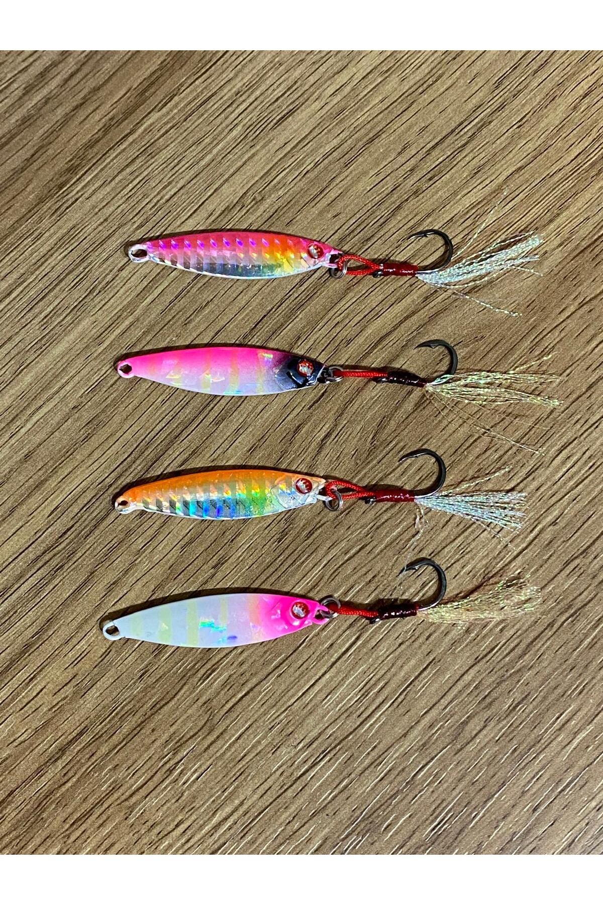 ست چوب ماهیگیری مجموعه خوراک جیگ ساخته شده 4 قطعه 10 گرم DAIWA