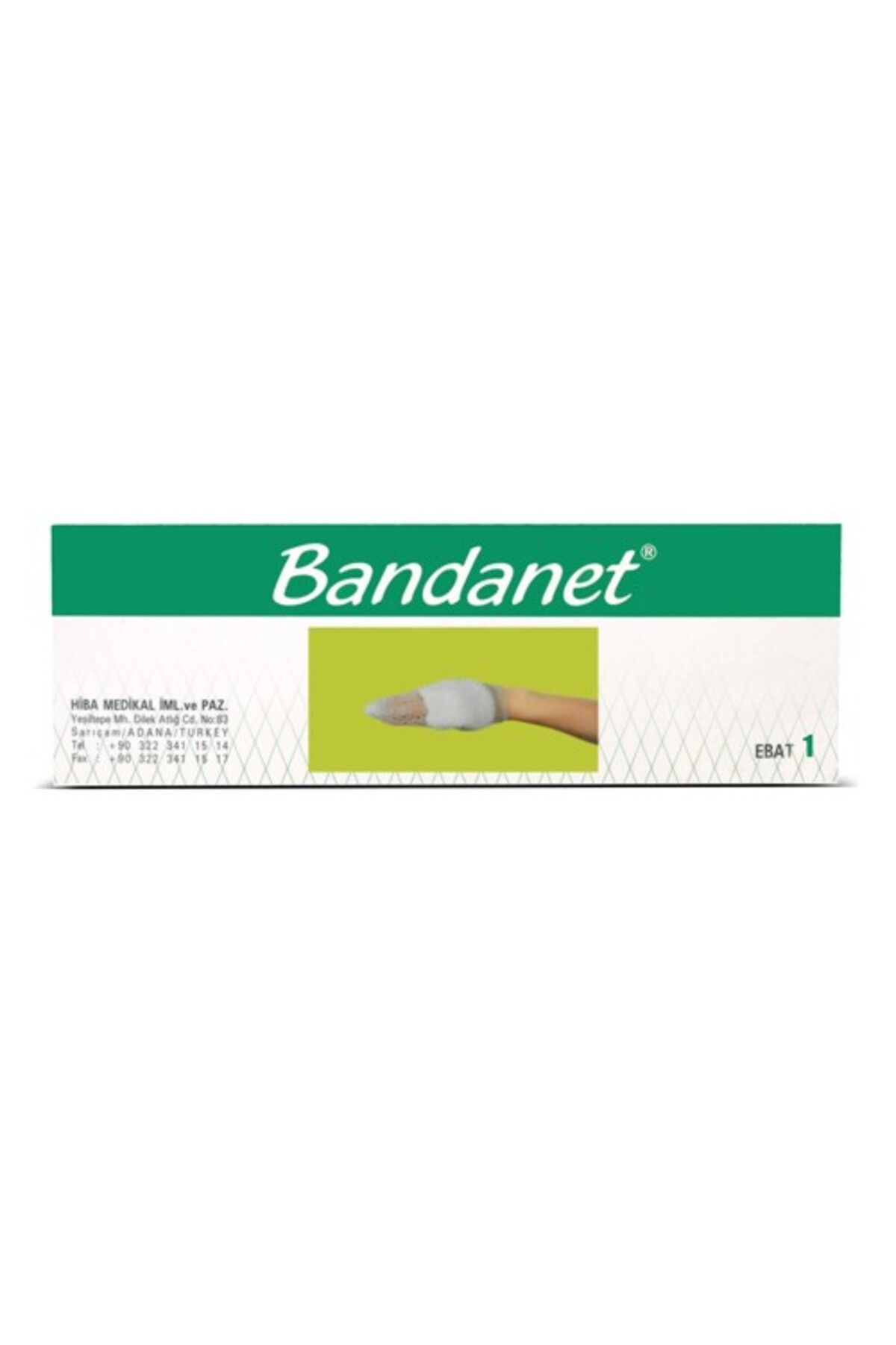 BANDANET 1 No File Bandaj - El/bilek