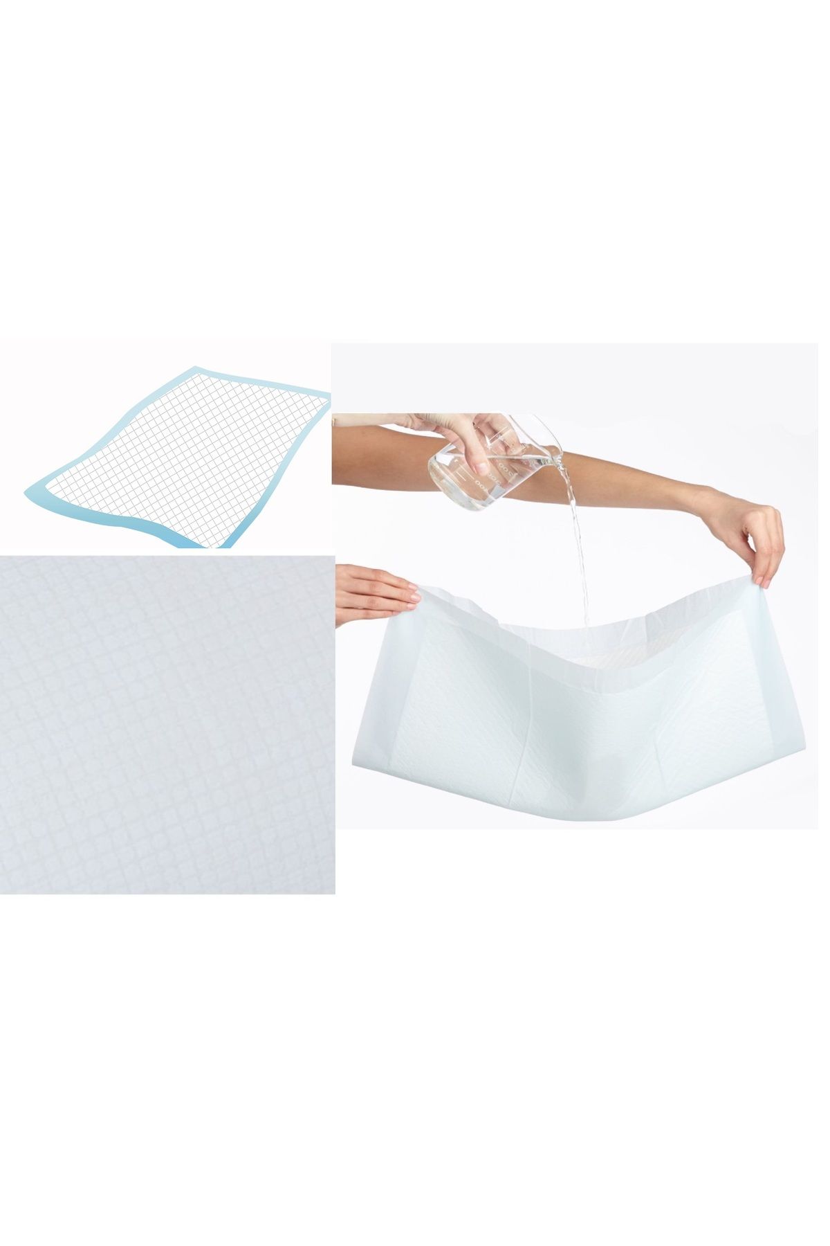 OEM Yıkanabilir Kapitoneli Köpek Çiş Pedi - 90 X 60 Cm 5Li Paket