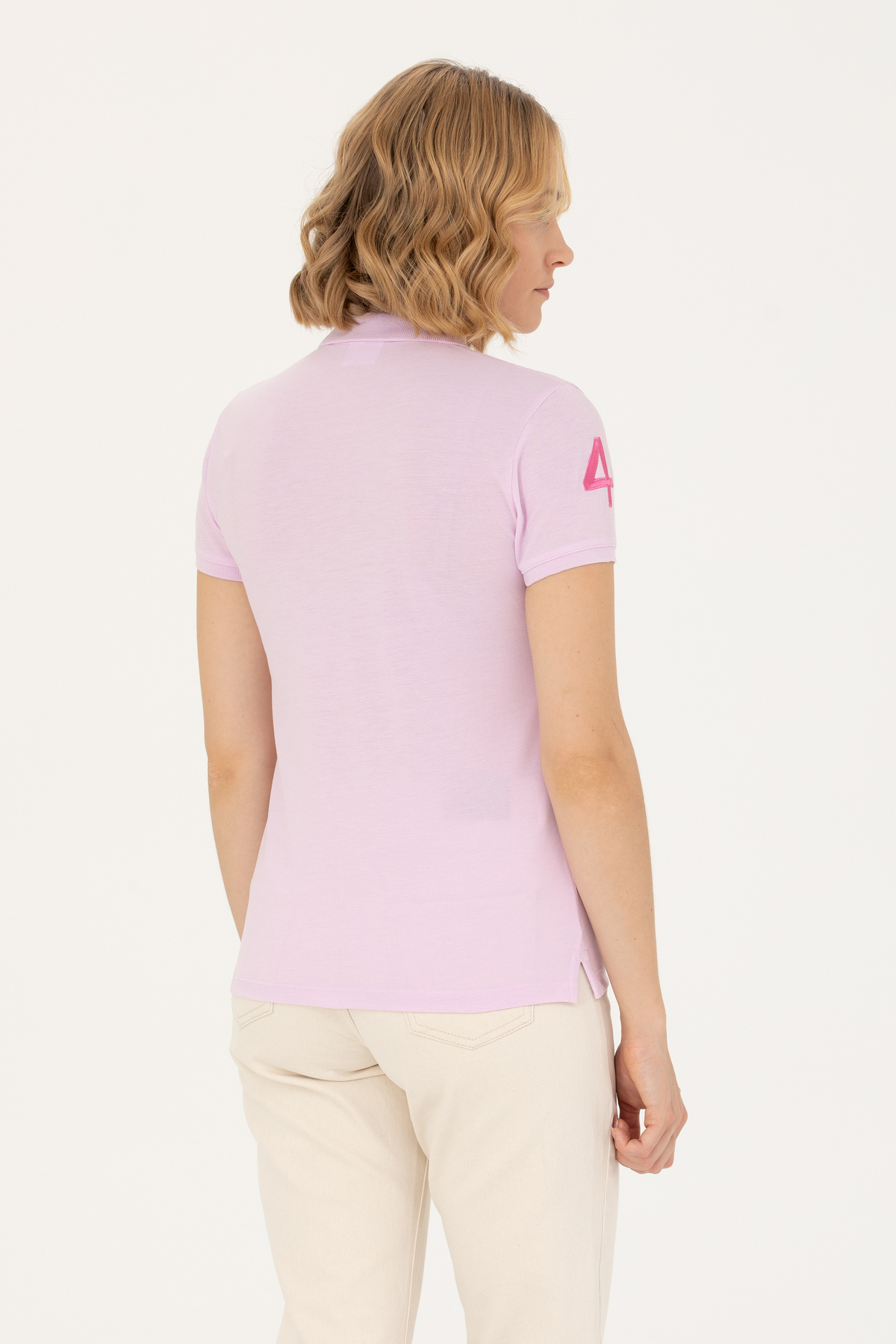 پولوشرت زنانه یقه پلو | یو اس پولو U.S. Polo Assn. G082SZ011.000.1567911 TR - تصویر 5