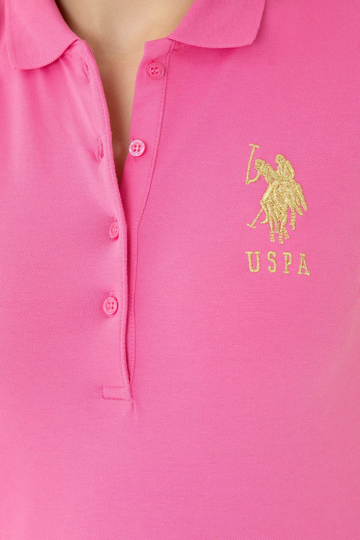 پولوشرت زنانه یقه پلو | یو اس پولو U.S. Polo Assn. G082SZ011.000.1567889 TR - تصویر 7