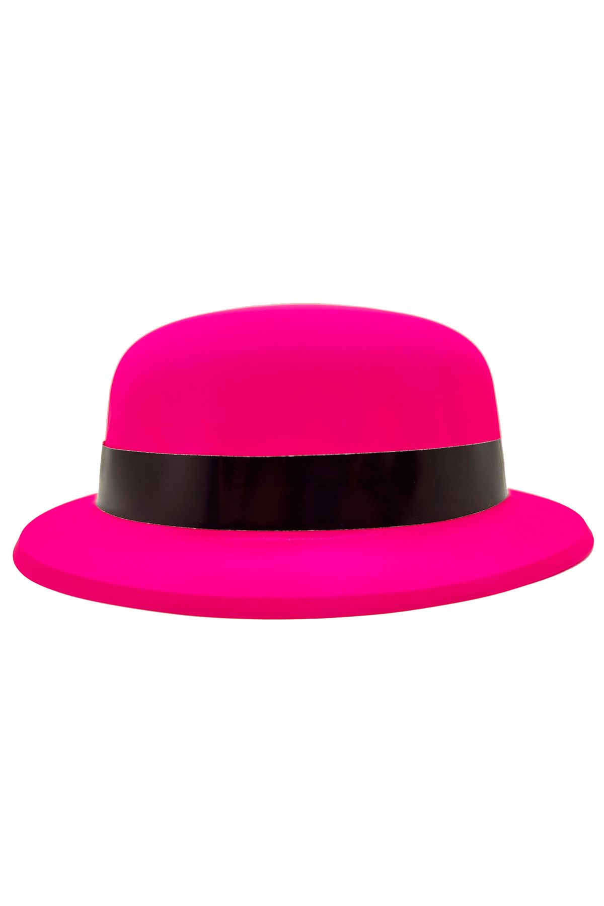 Avantaj Kapıda ® Neon Partisi Pembe Renk Melon Plastik Parti Şapkası (Parti Temalı)