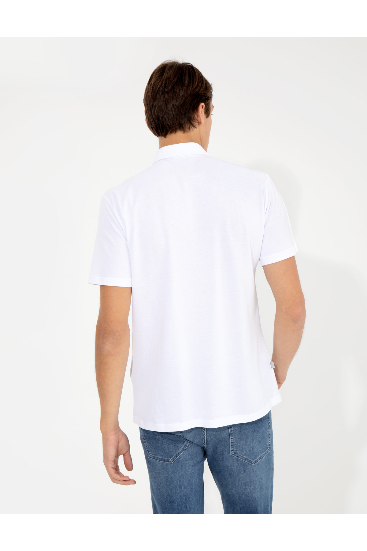 تیشرت یقه پلو مردانه راسته آستین کوتاه | پیر کاردین Pierre Cardin G021SZ011.000.1422558.VR013 - تصویر 5