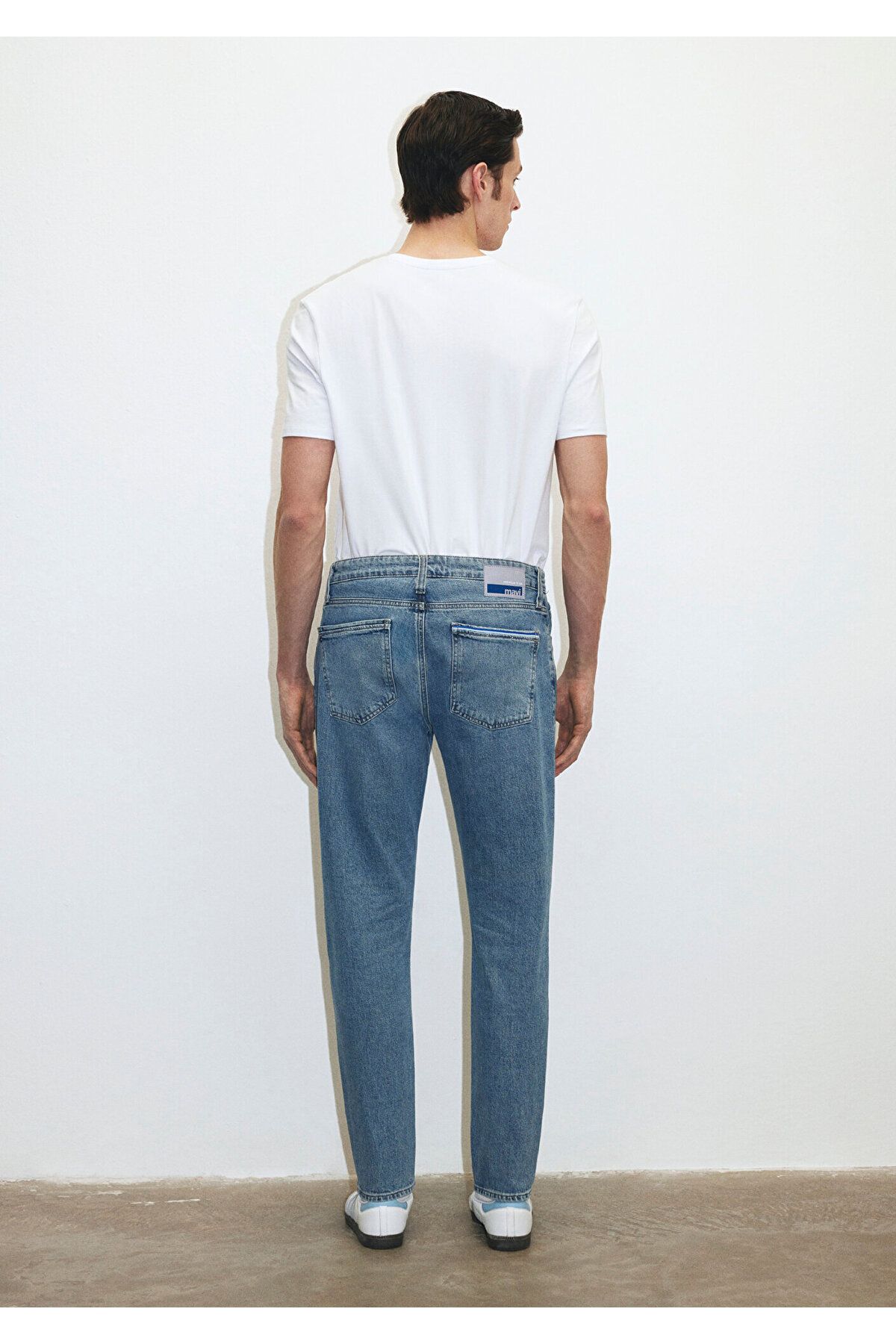 Mavi-Milan Premium Blue Misty Offene Jeanshose 0081083030 5
