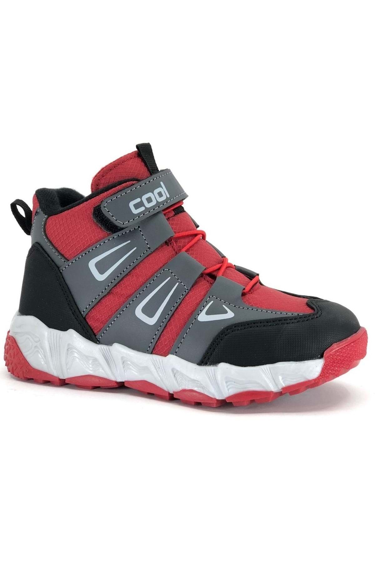 Kids Club Shoes Cool Garda Unisex Çocuk Bot KIRMIZI