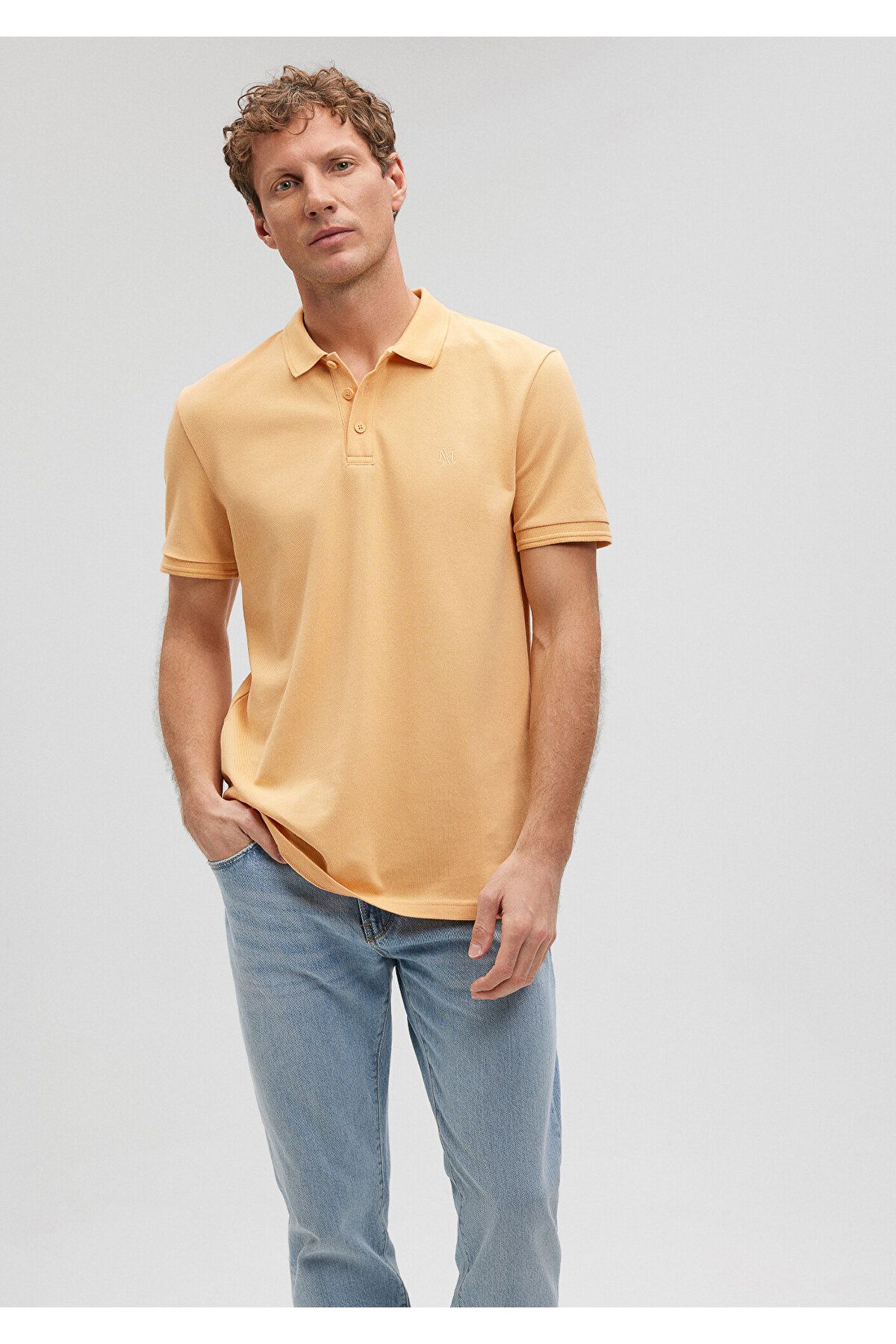 Mavi-Orange Slim Fit Polo T-shirt -064946-71394 2