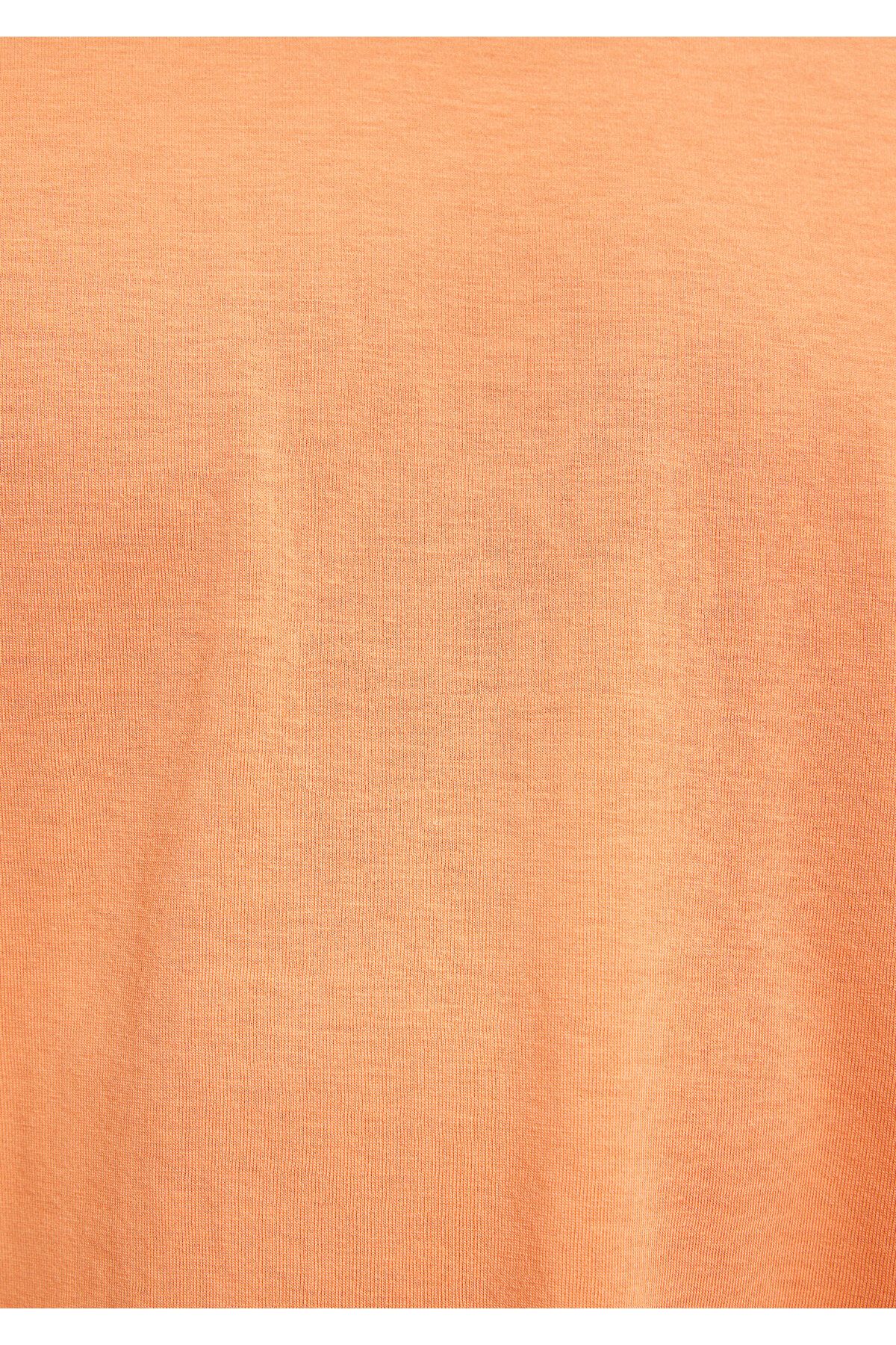 Mavi-Orange Back Printed T-Shirt - Loose Fit0612059-71421 6