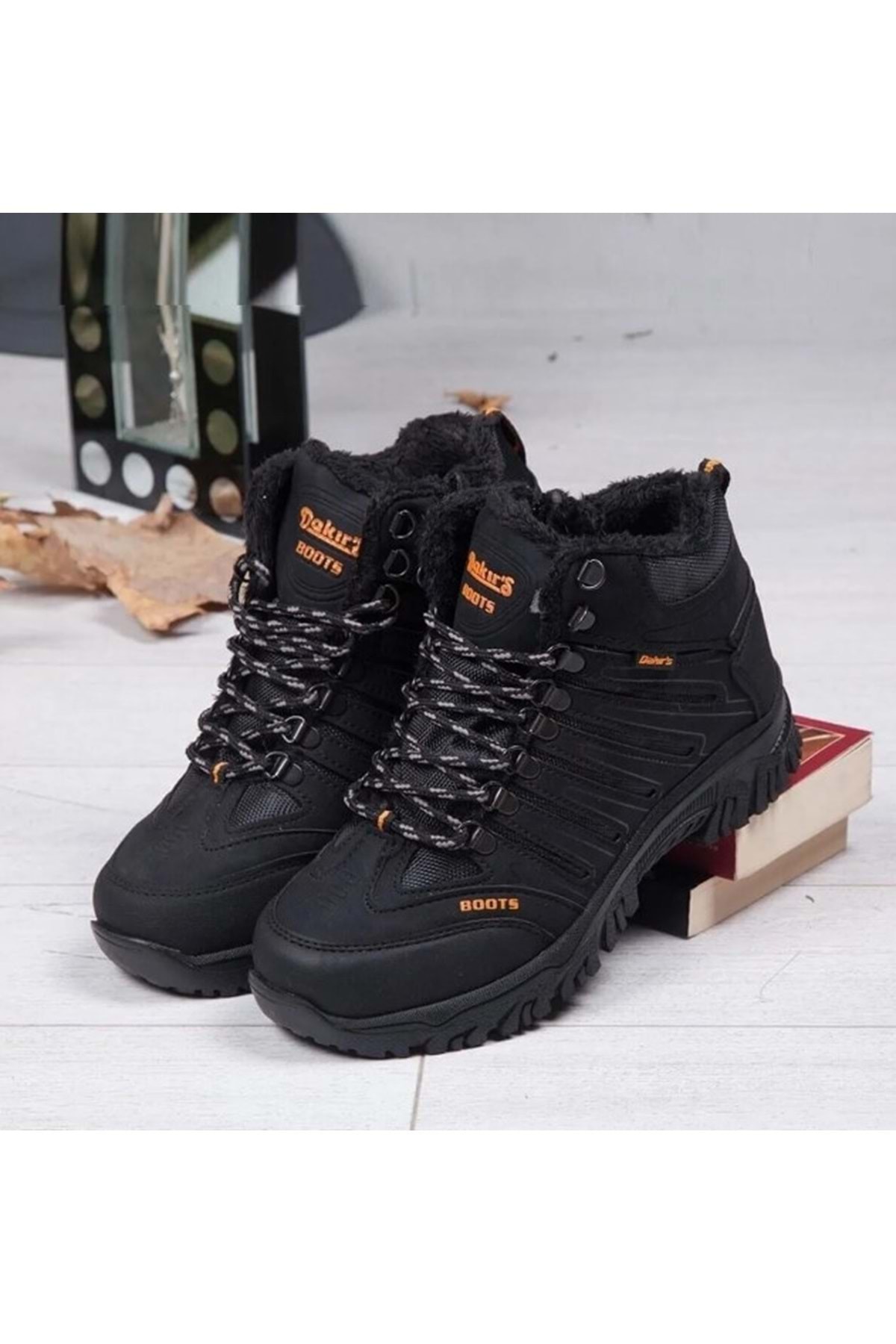 Kocamanlar Ayakkabı Dakırs 116 Trekking Outdoor Erkek Bot SİYAH
