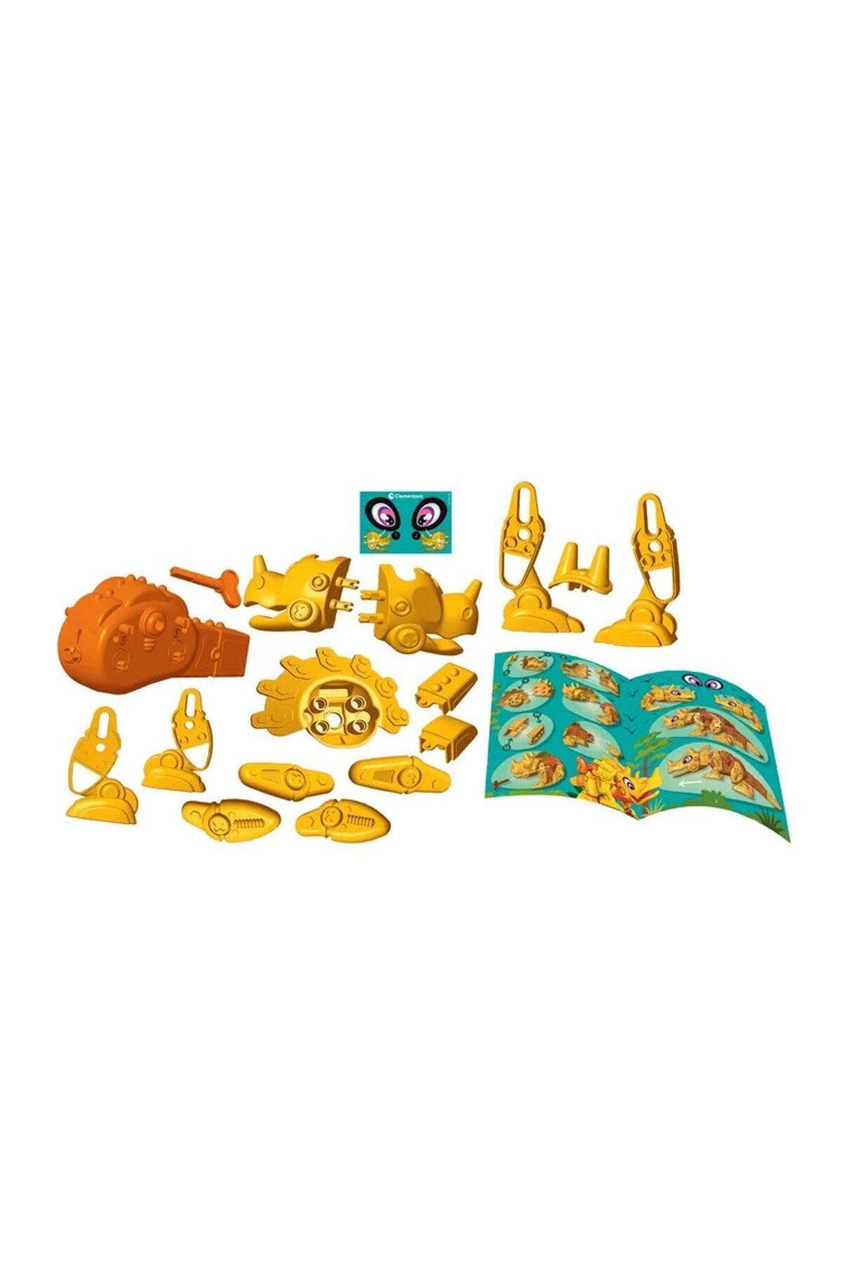 Clementoni Puzzle-75074 Robotics Laboratory - Dinobot Triceratops +5 years 3