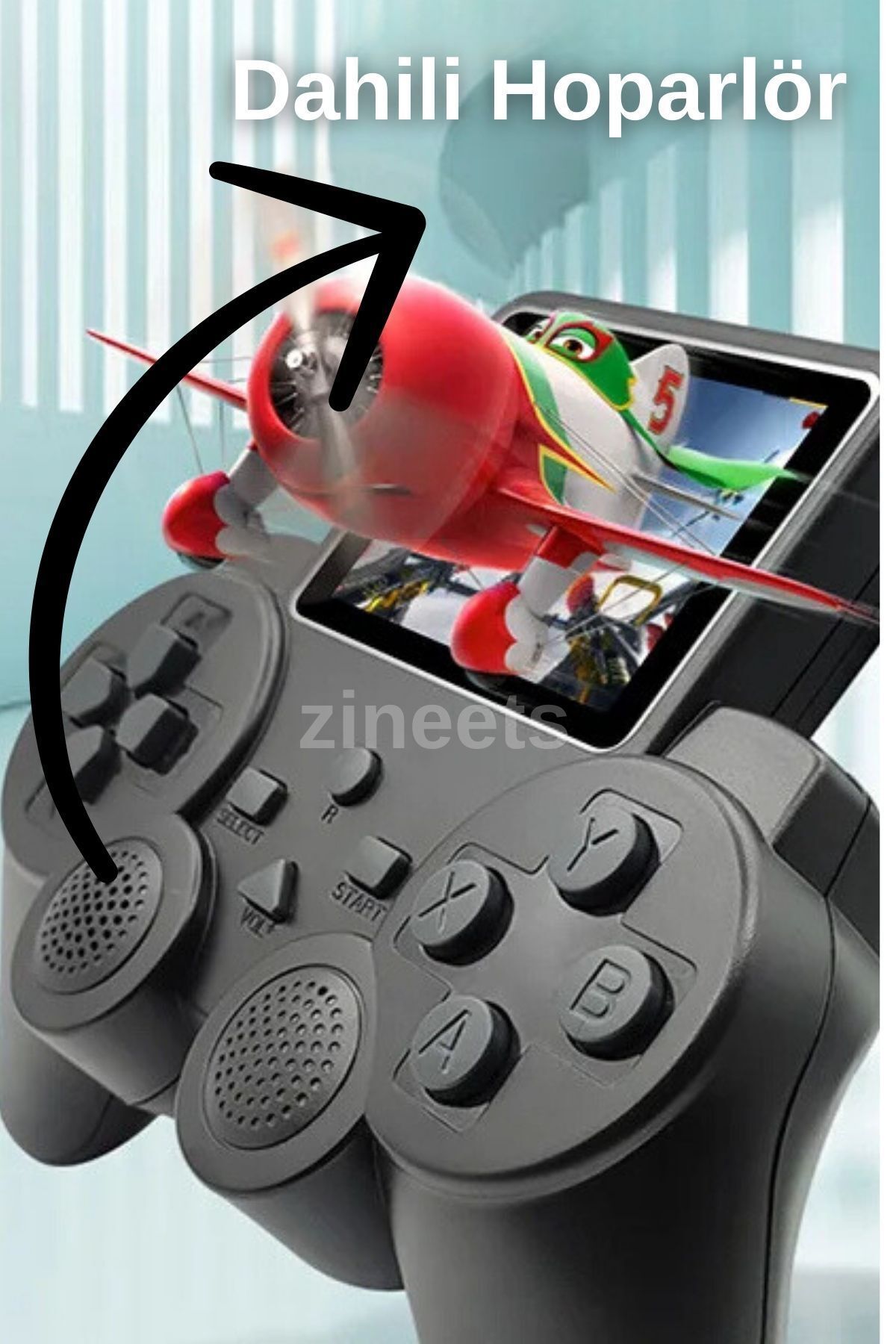 LEERFEI-520 Games Arcade Gamepad - Classic Tv Arcade with Wireless, Media Color Screen 1
