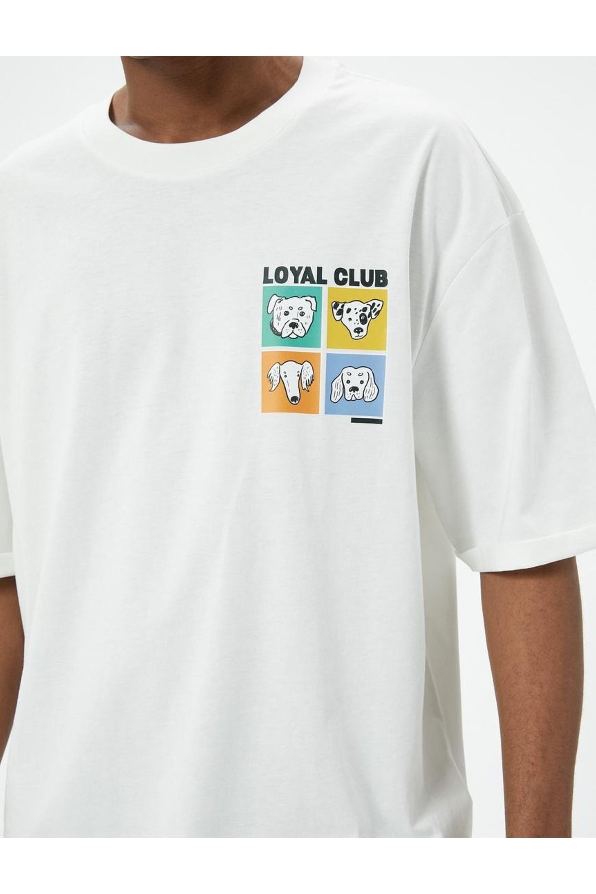 تیشرت مردانه سفید کوتون | SS0000000035850 اورجینال - تصویر 5