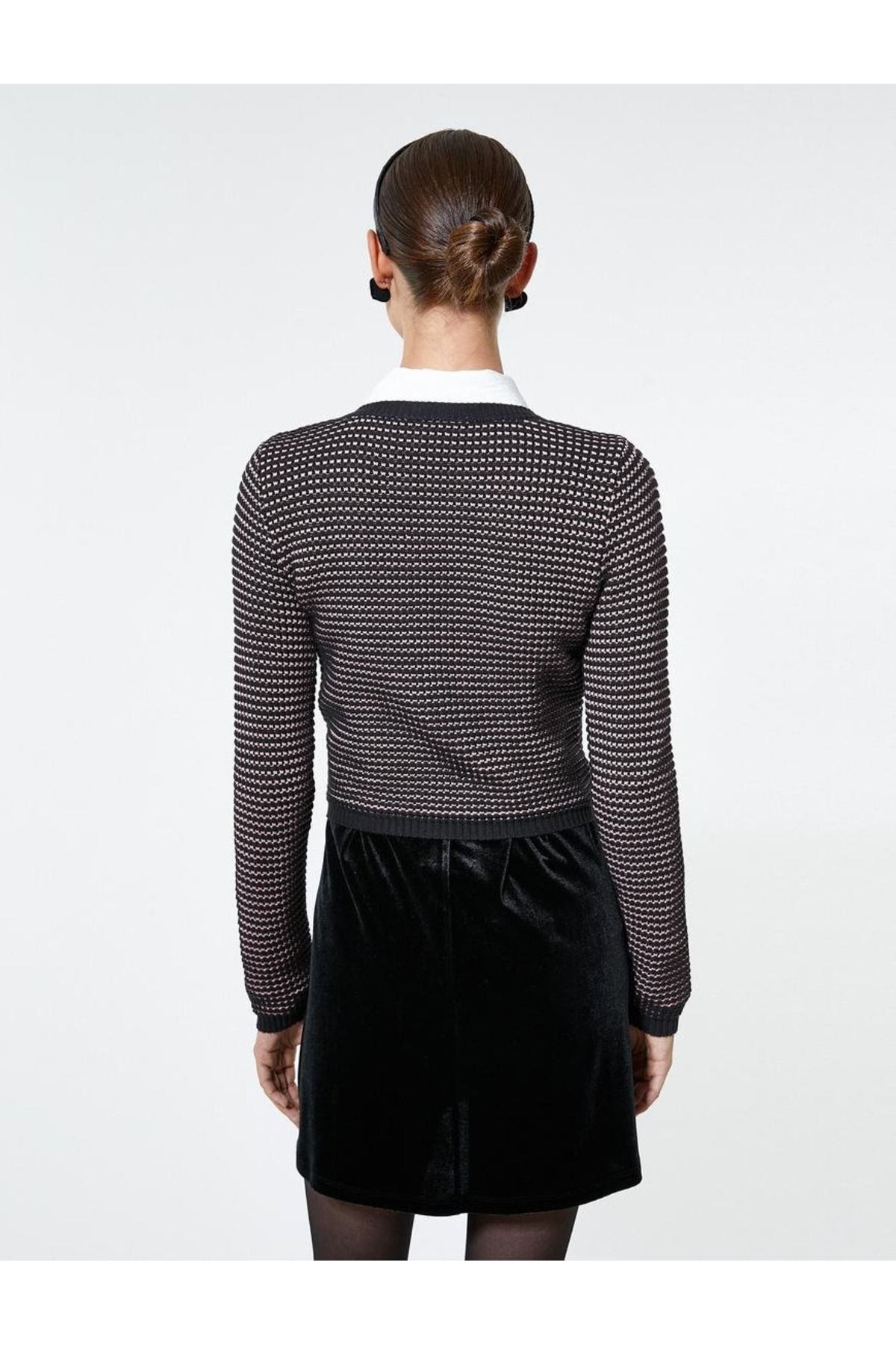 سویشرت زنانه فیروزه کوتونKoton | SS0000000037379 اورجینال - تصویر 5